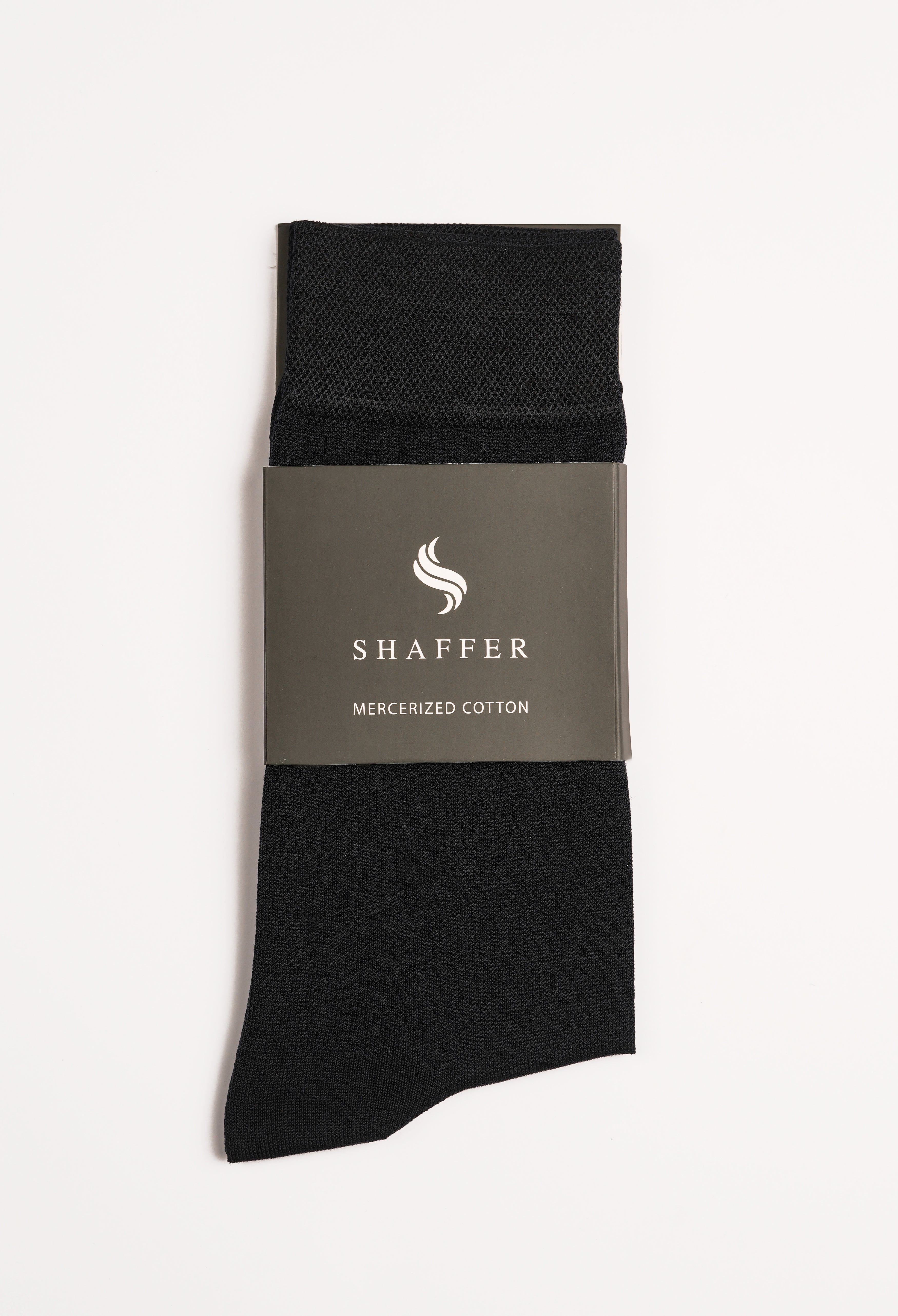 Midnight Blue Mercerized Socks