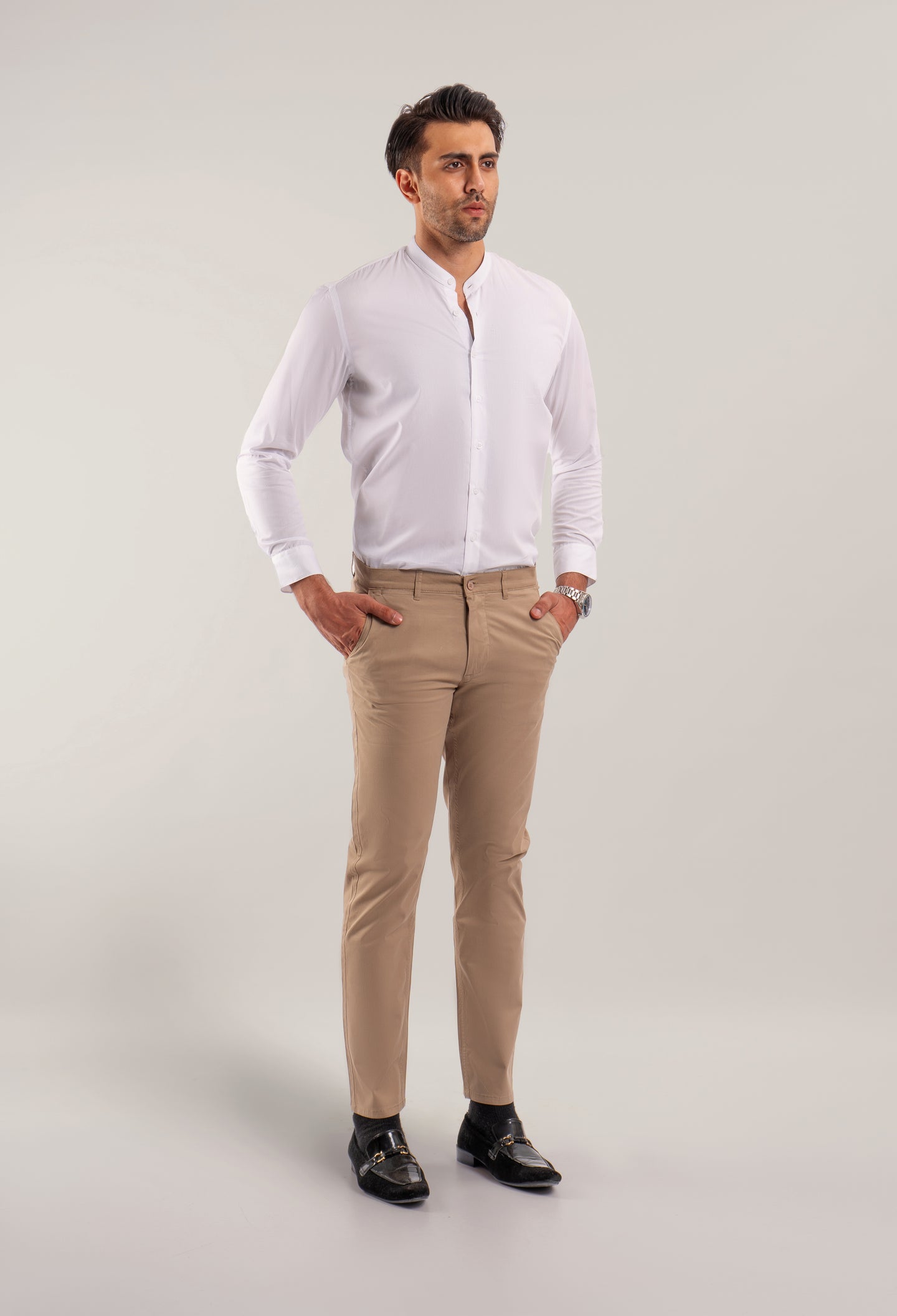 White Semi Formal Shirt (CSH-000042)