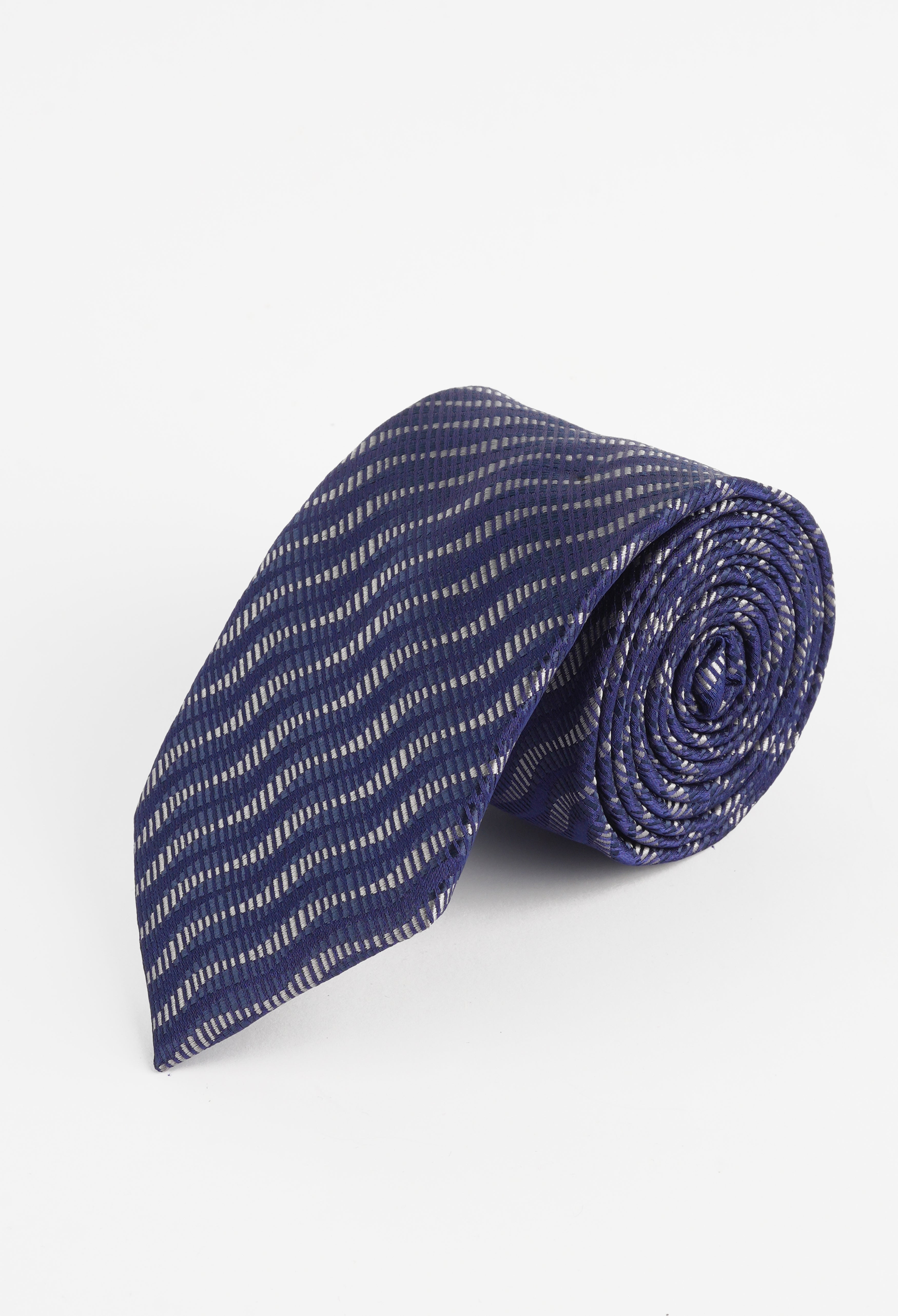 Blue Line Wavey Blue Tie