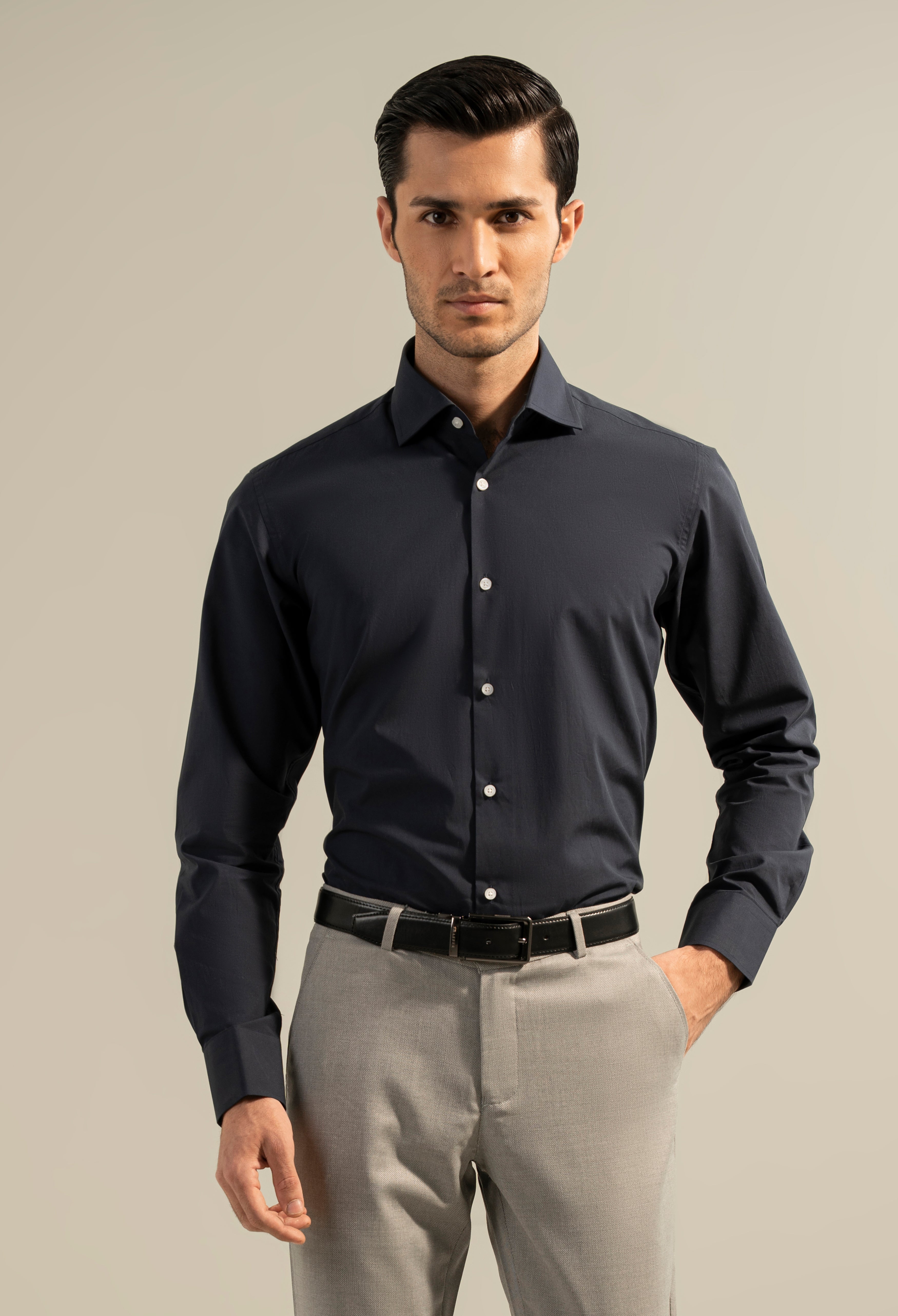Biscay Blue Formal Shirt