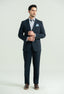 Navy Blue Two Piece Suit