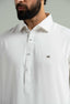 Off White Blended Kameez Shalwar