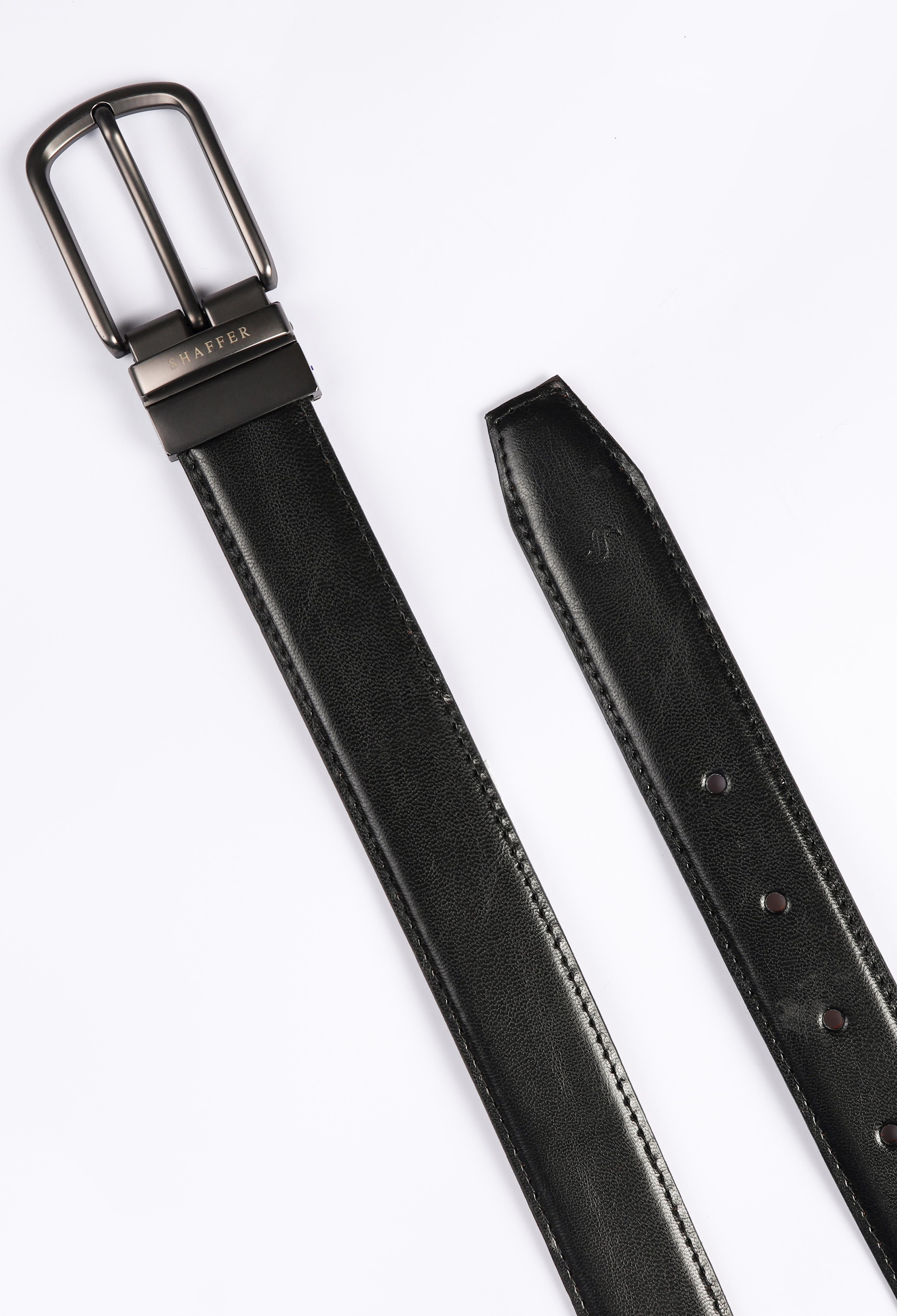 Tawny Brown PU Leather Belt