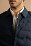 Navy Blue Travel Down Jacket