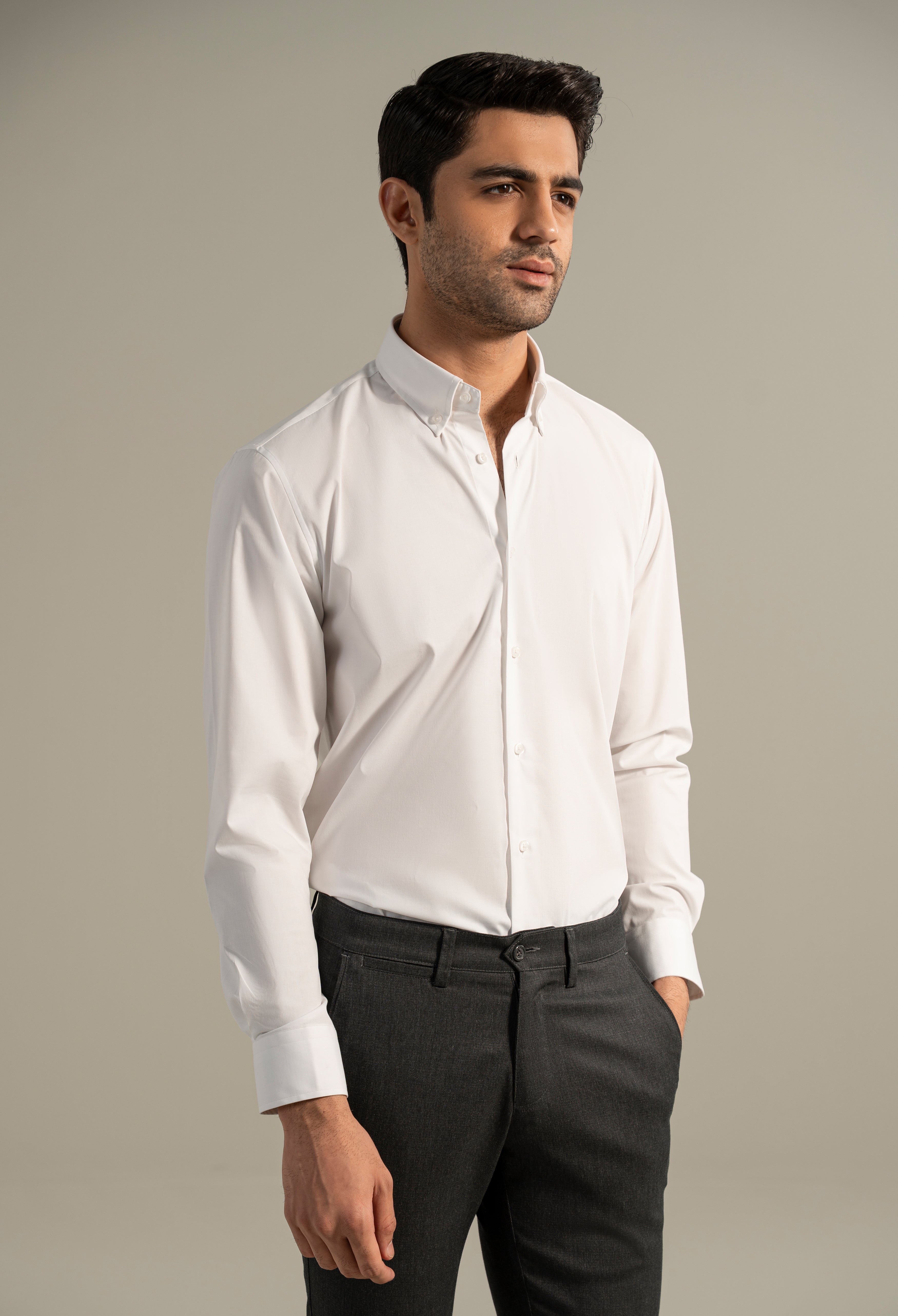 Snow White Formal Shirt