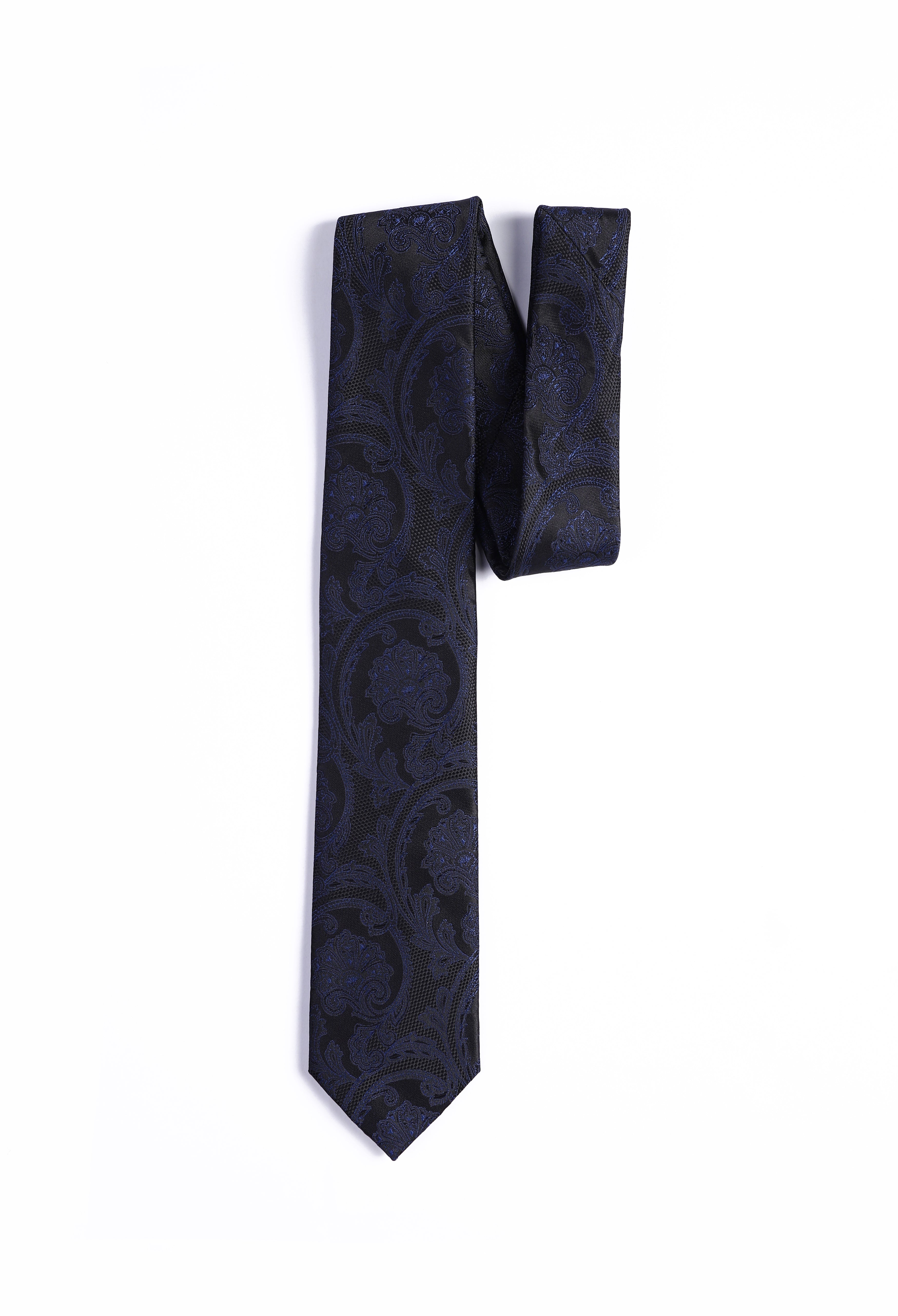 Oxford Blue Paisley Tie (TIE-000023)