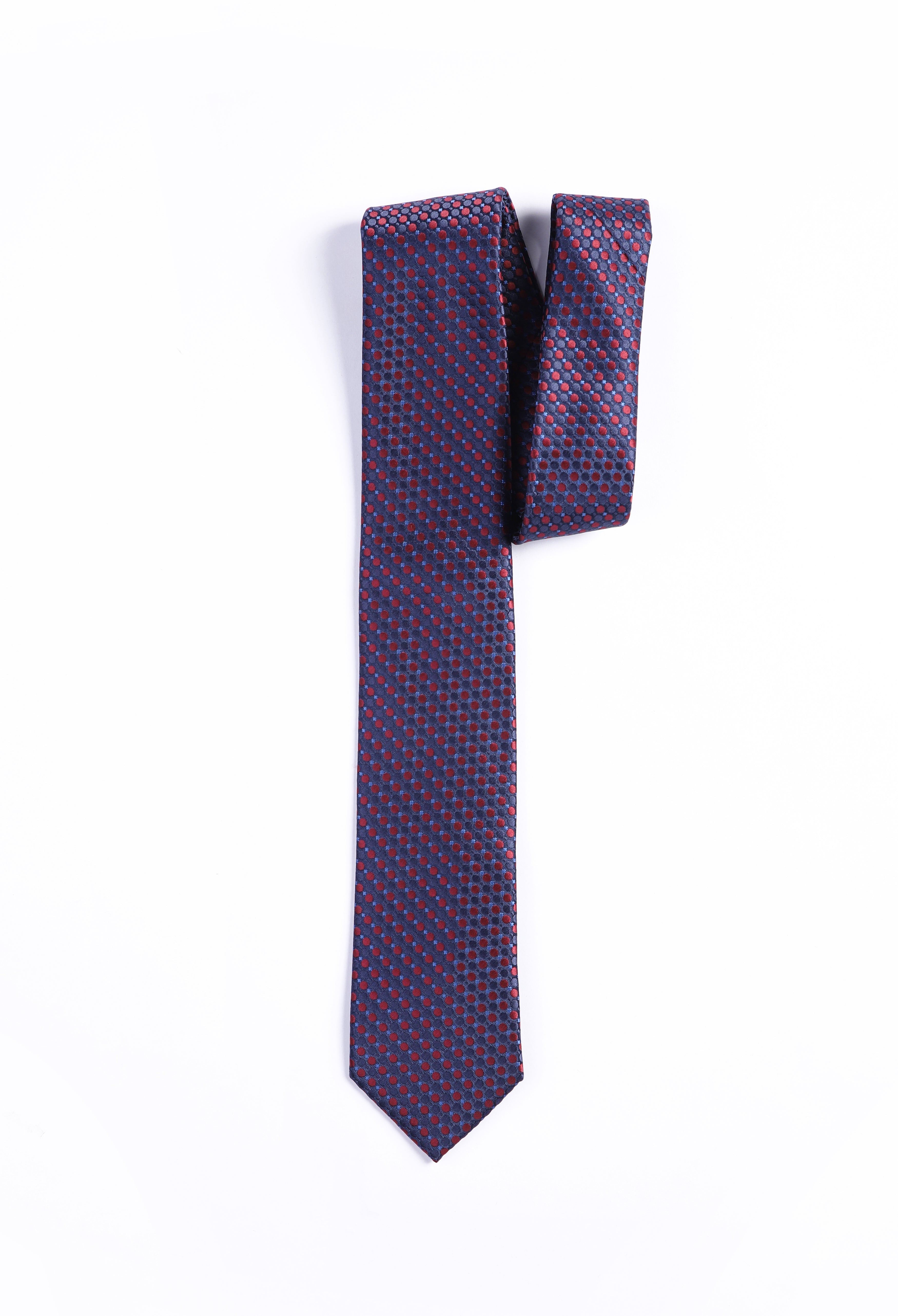 Egyptian Blue Doted Tie