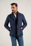 Navy Blue Puffer Jacket