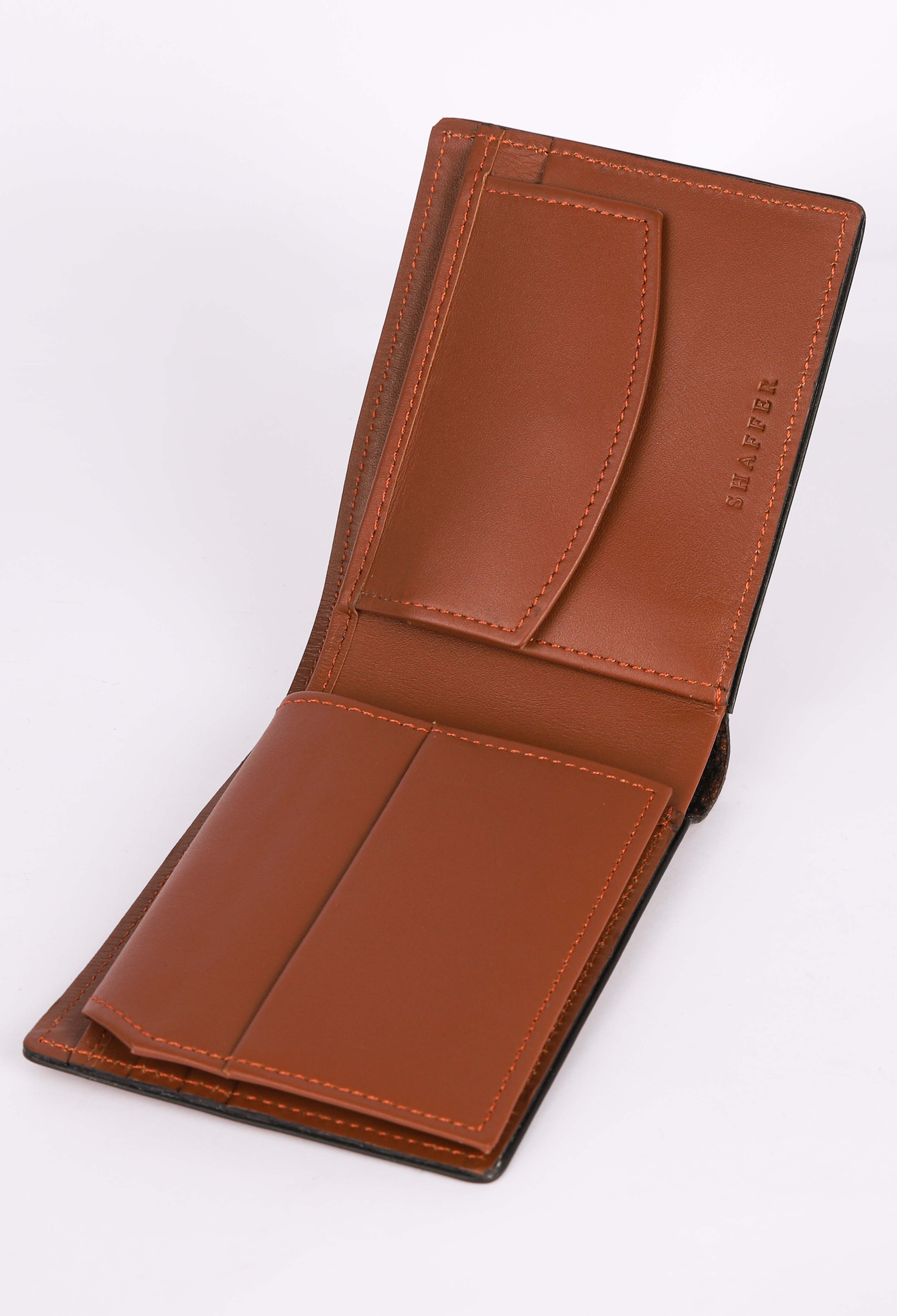 Tawny brown Pure Leather Wallet (WL-000015)