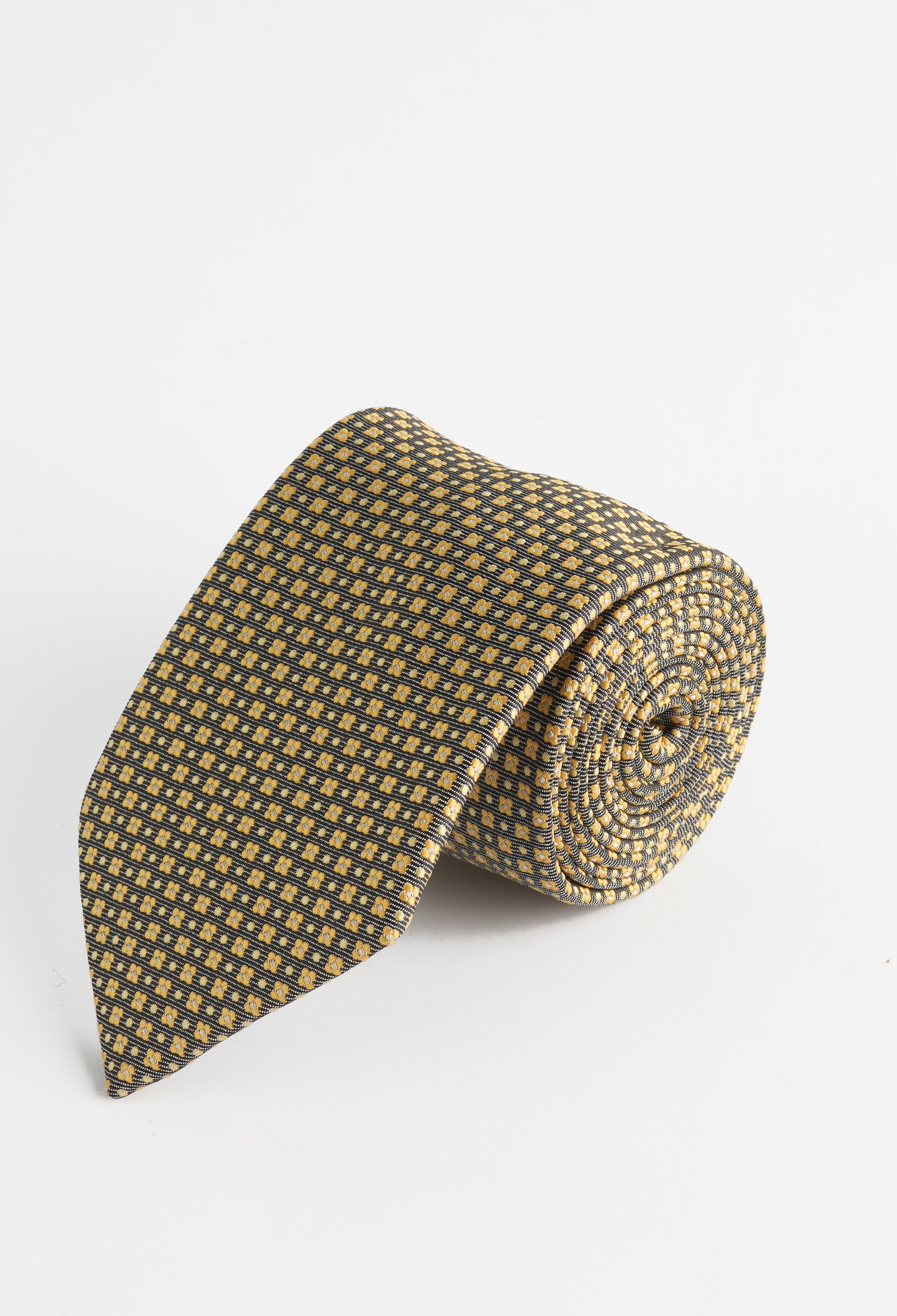 Cool Yellow Flower Tie