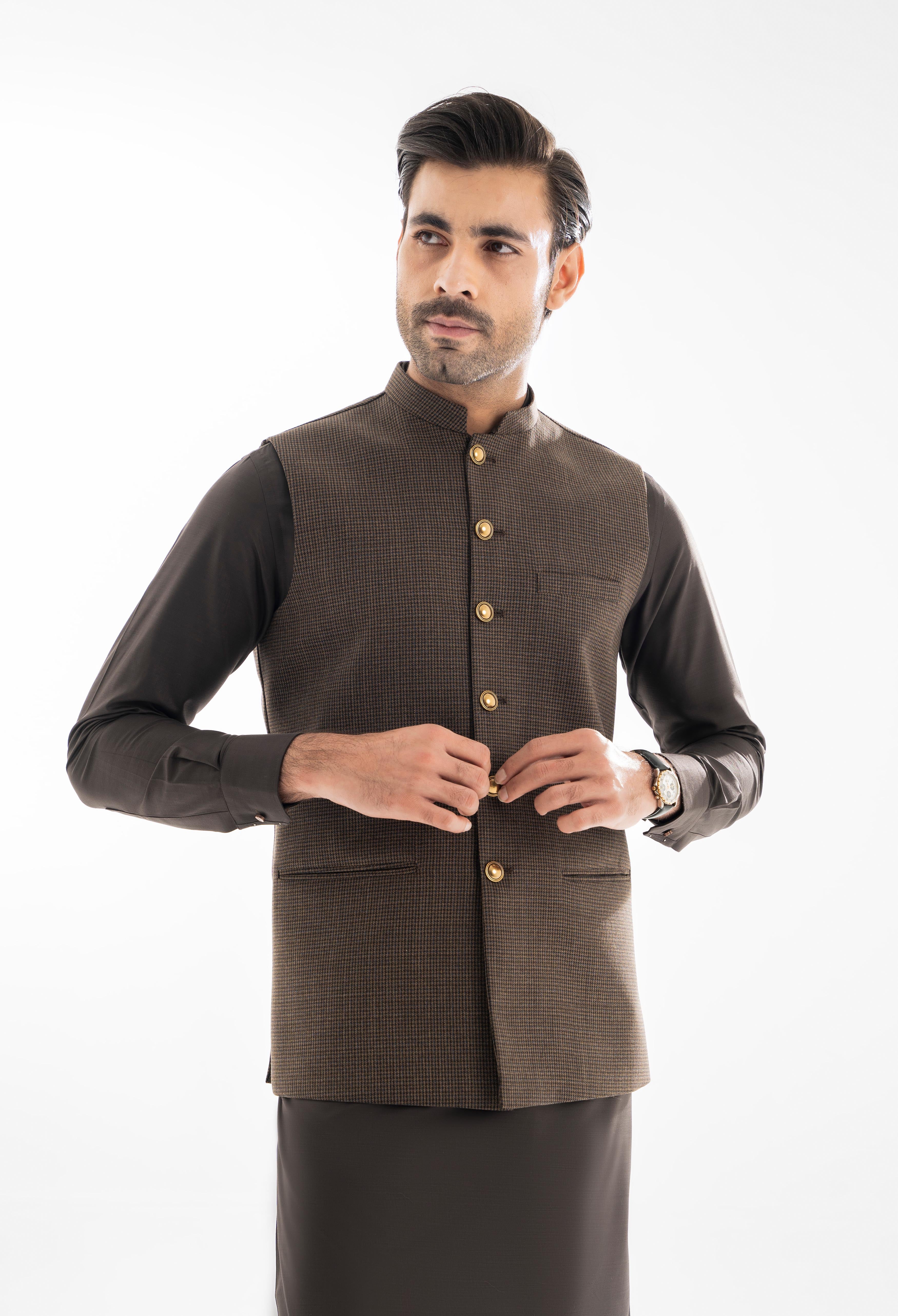 Brown University Tweed Waistcoat