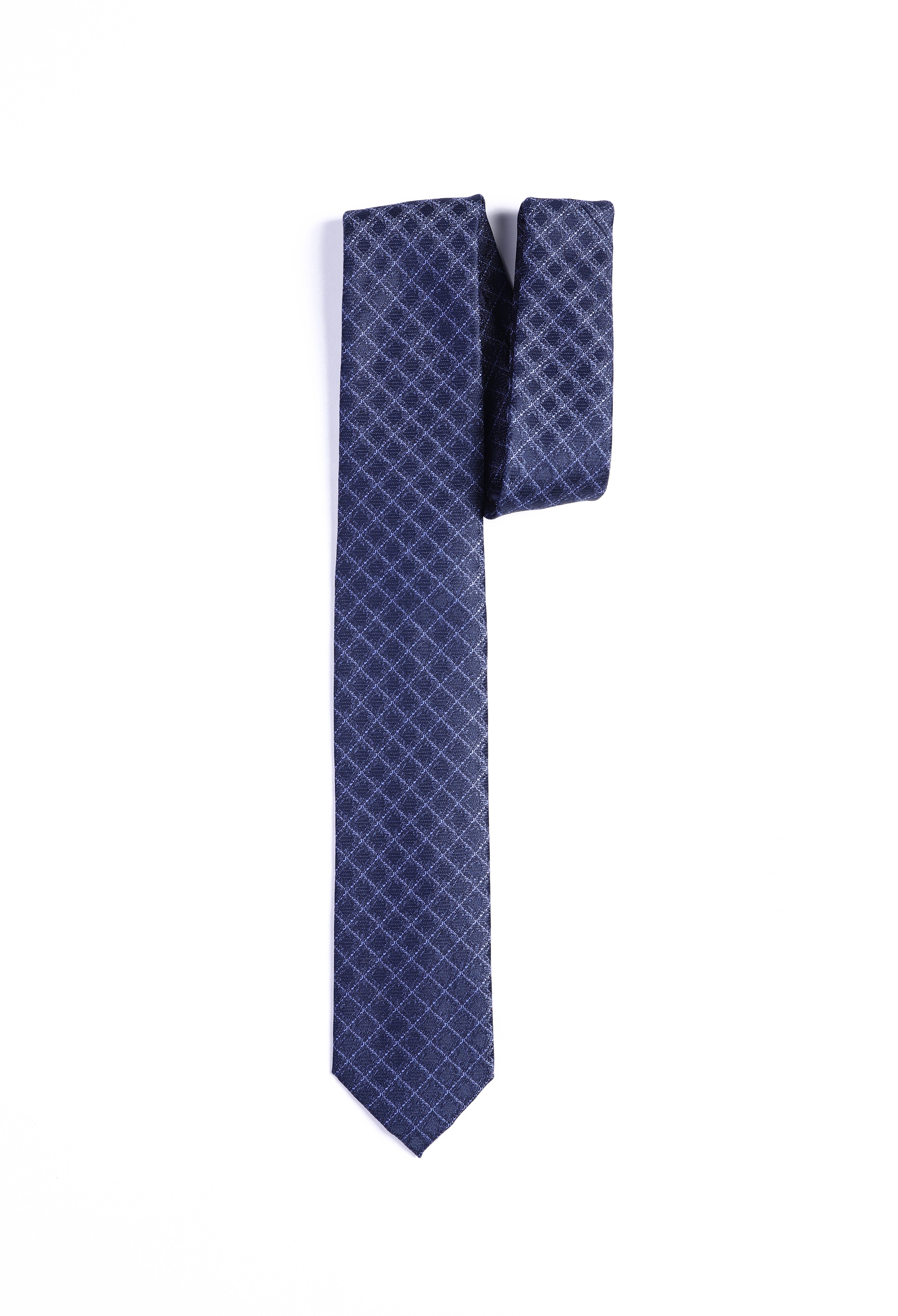 Egyptian Blue Check Tie