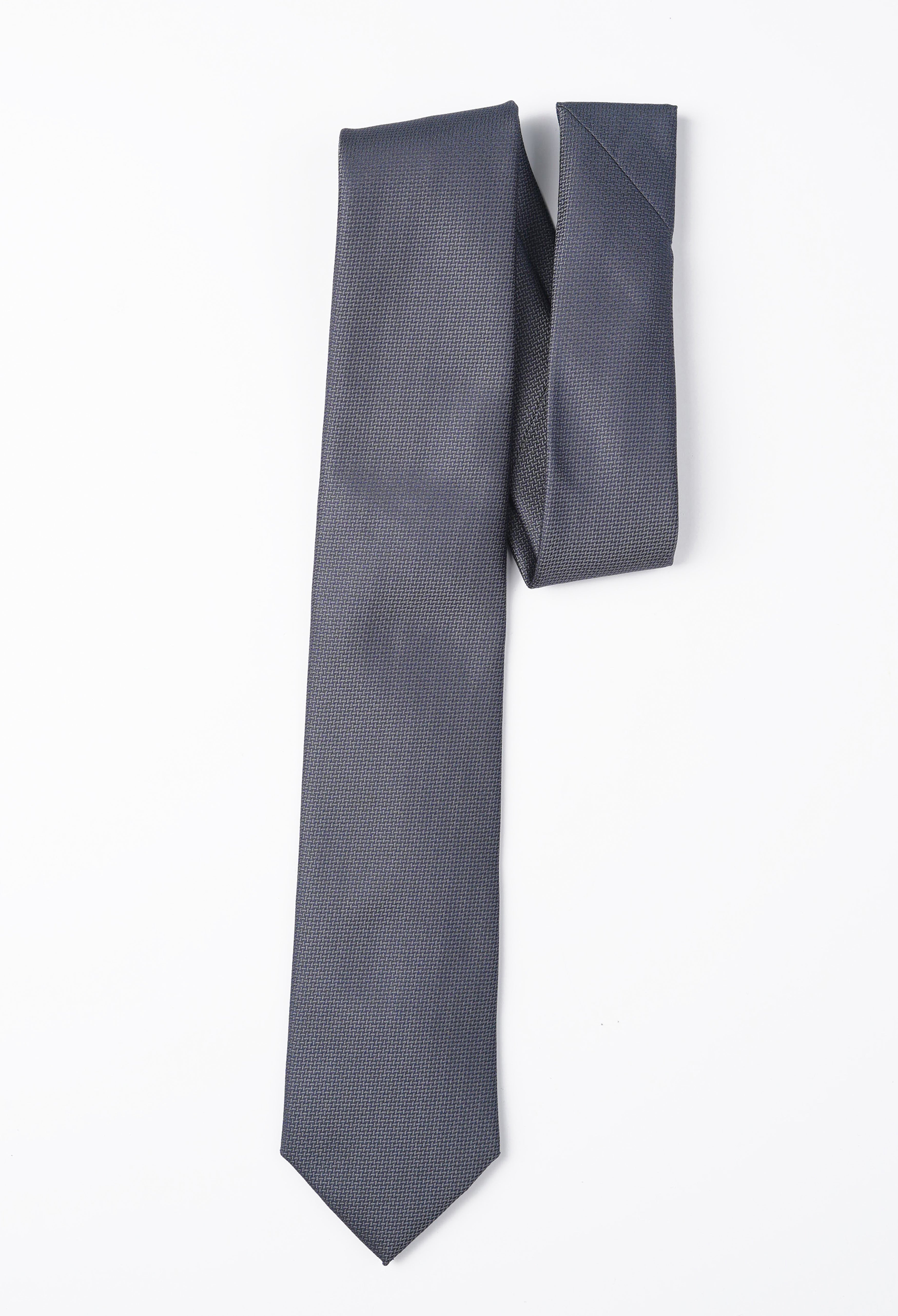 Navy Blue Weave Texture Tie