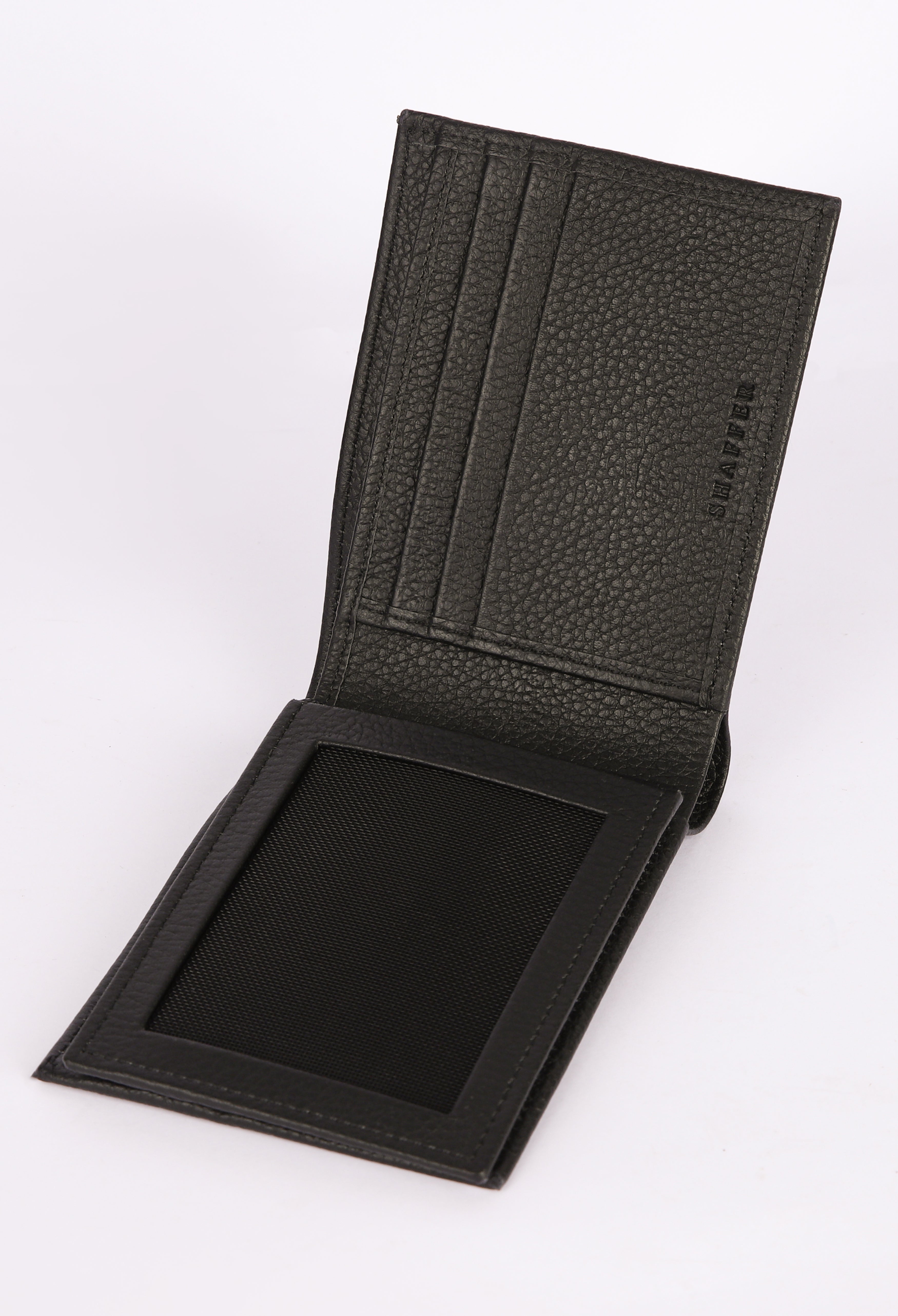 Expresso black Pure Leather Wallet (WL-000018)