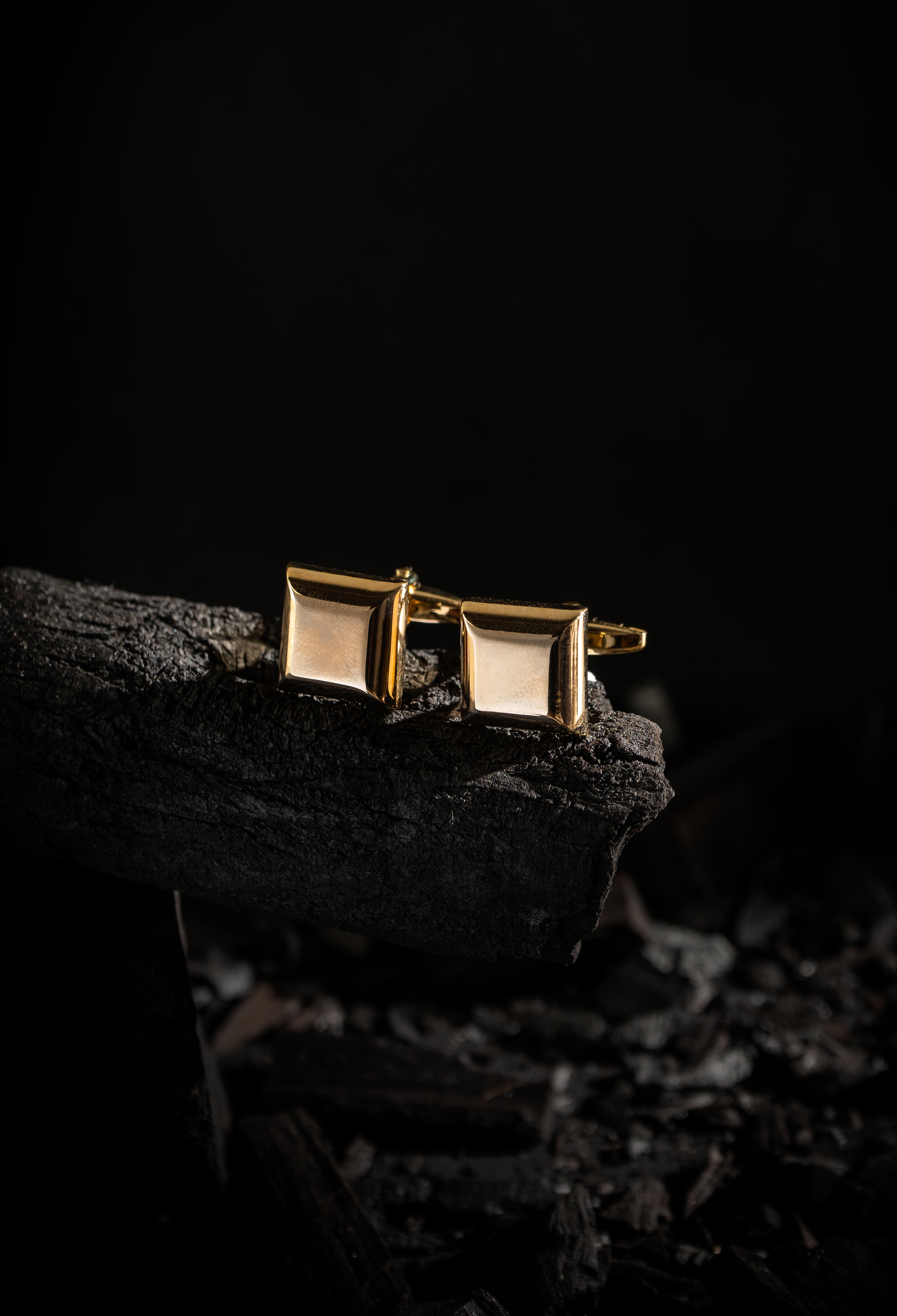 Goldenrod 3D Cufflink (CFL-000068)