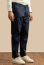 Navy Blue Cotton Trouser