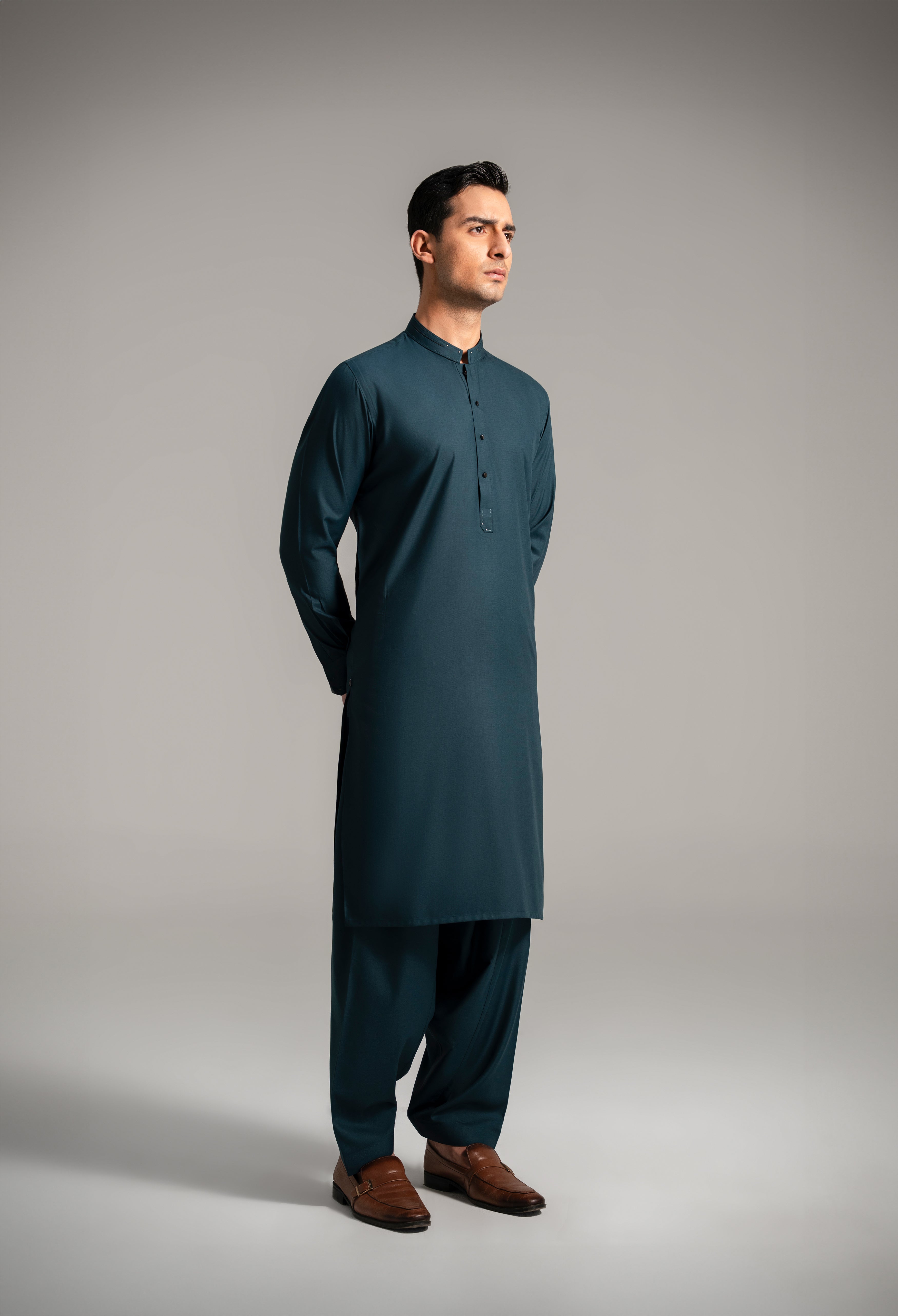 Blue Berry Detailing Kameez Shalwar