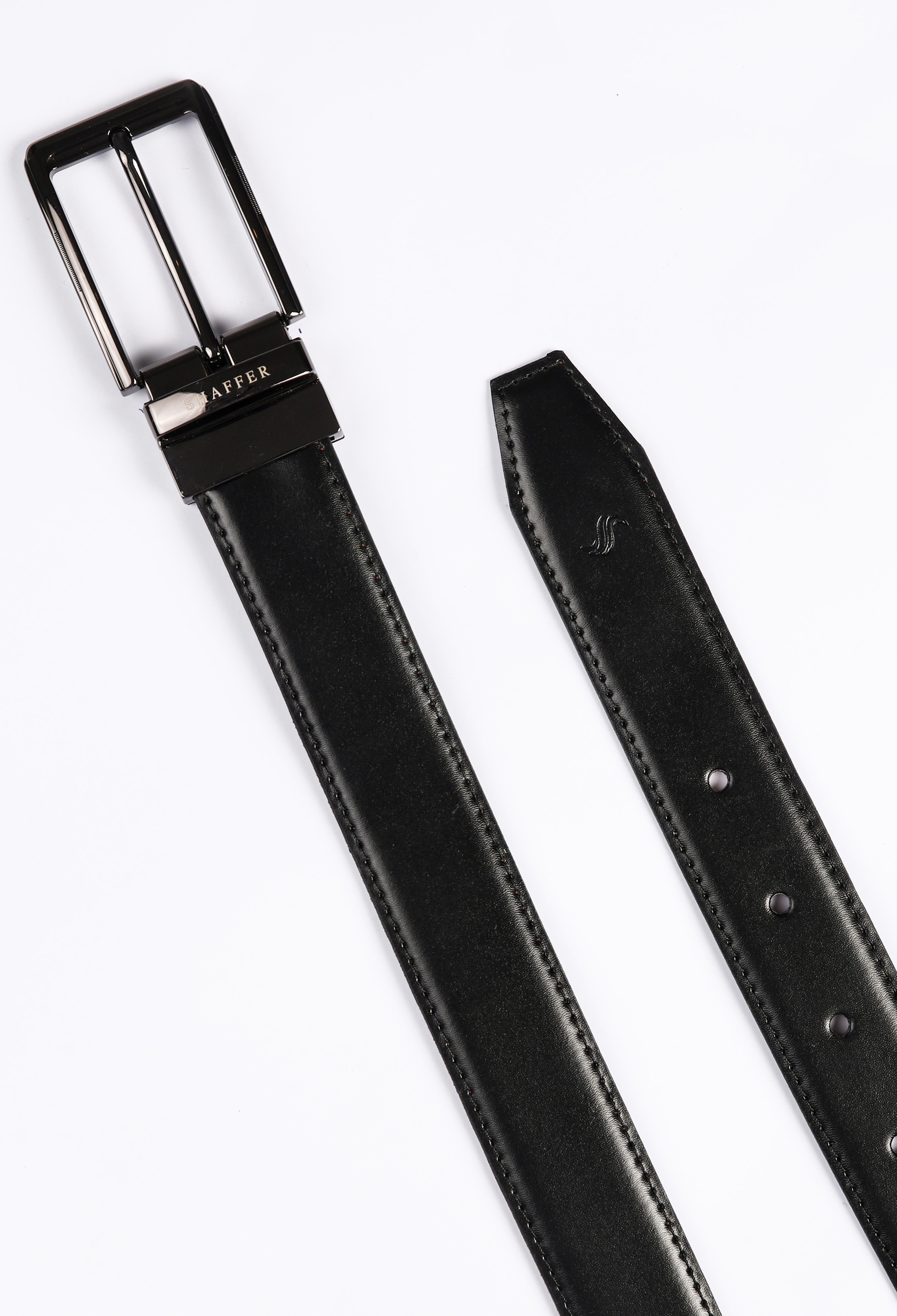 Cedar Brown PU Leather Belt