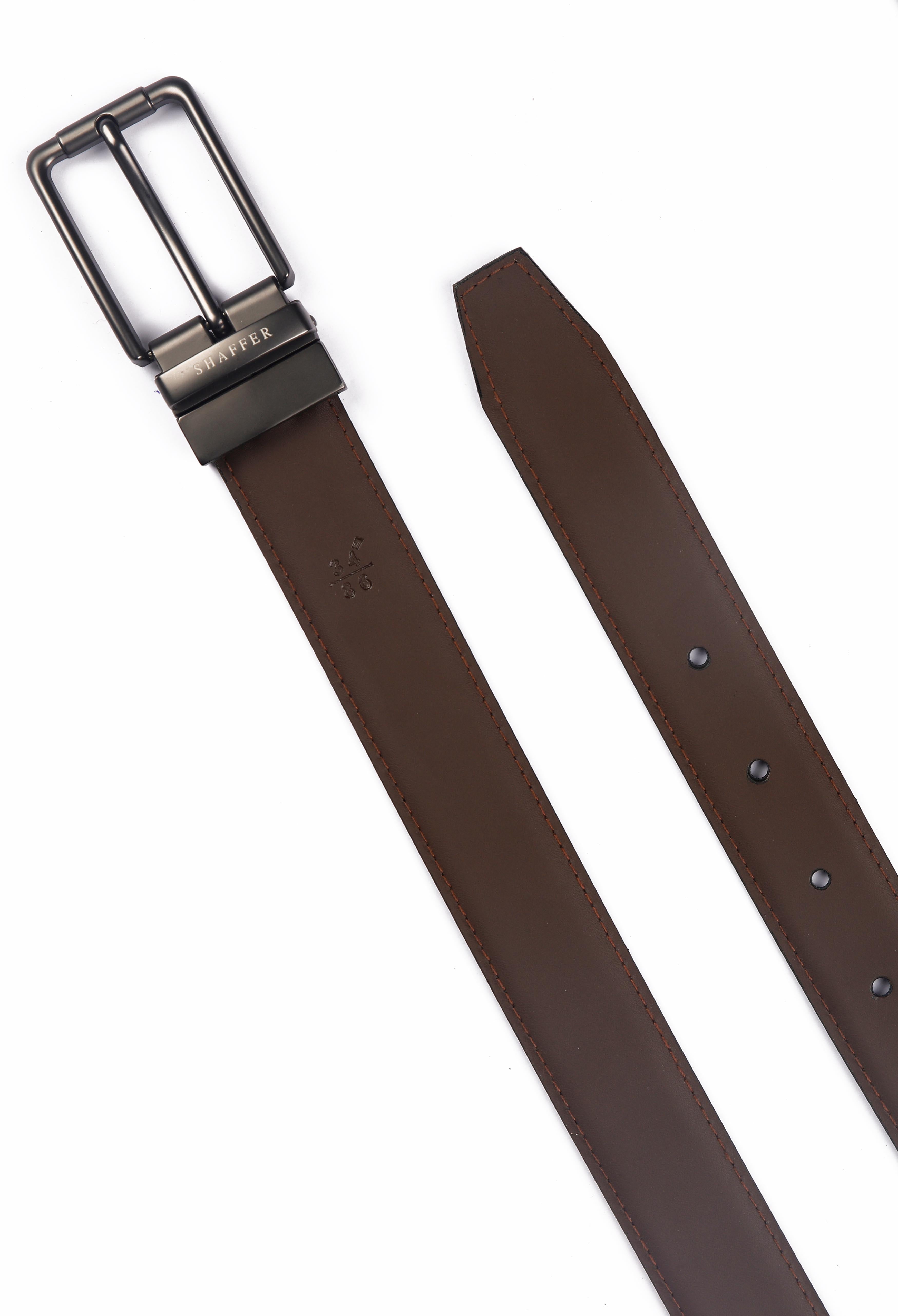 Penny Brown PU Leather Belt