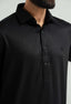 Jet Black Blended Kameez Shalwar