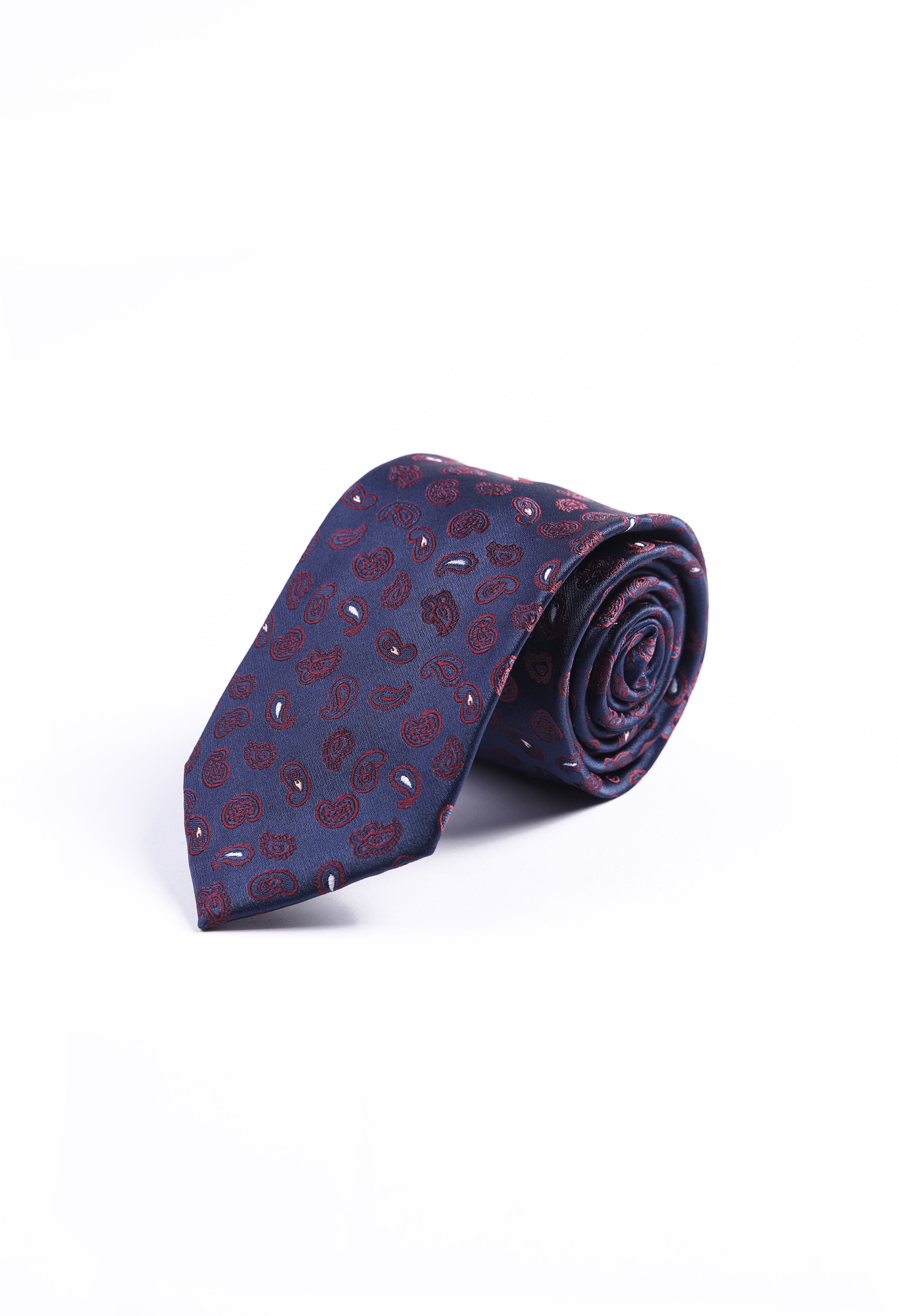 Midnight Blue Floral Tie
