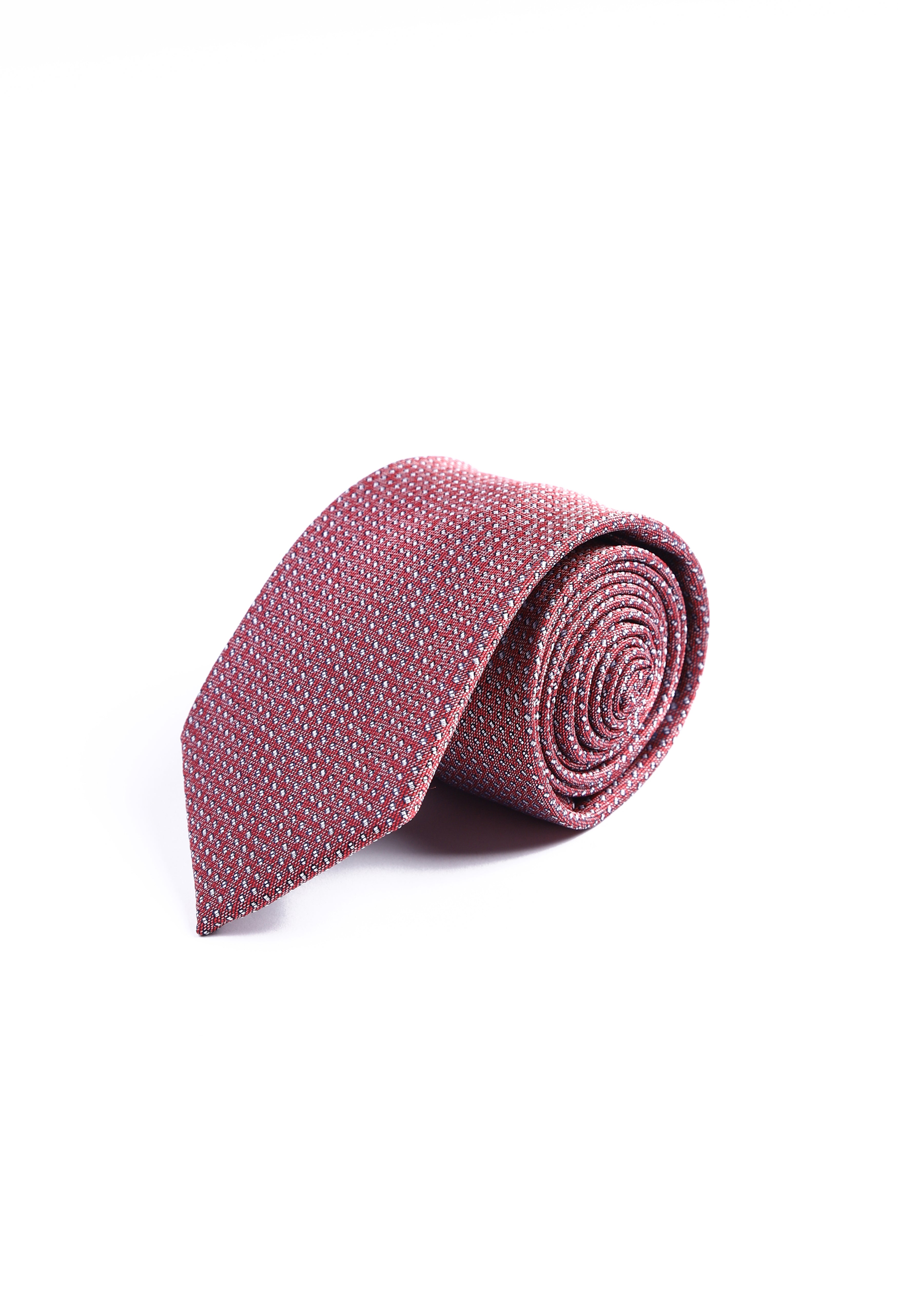 Vermillion Red Tie