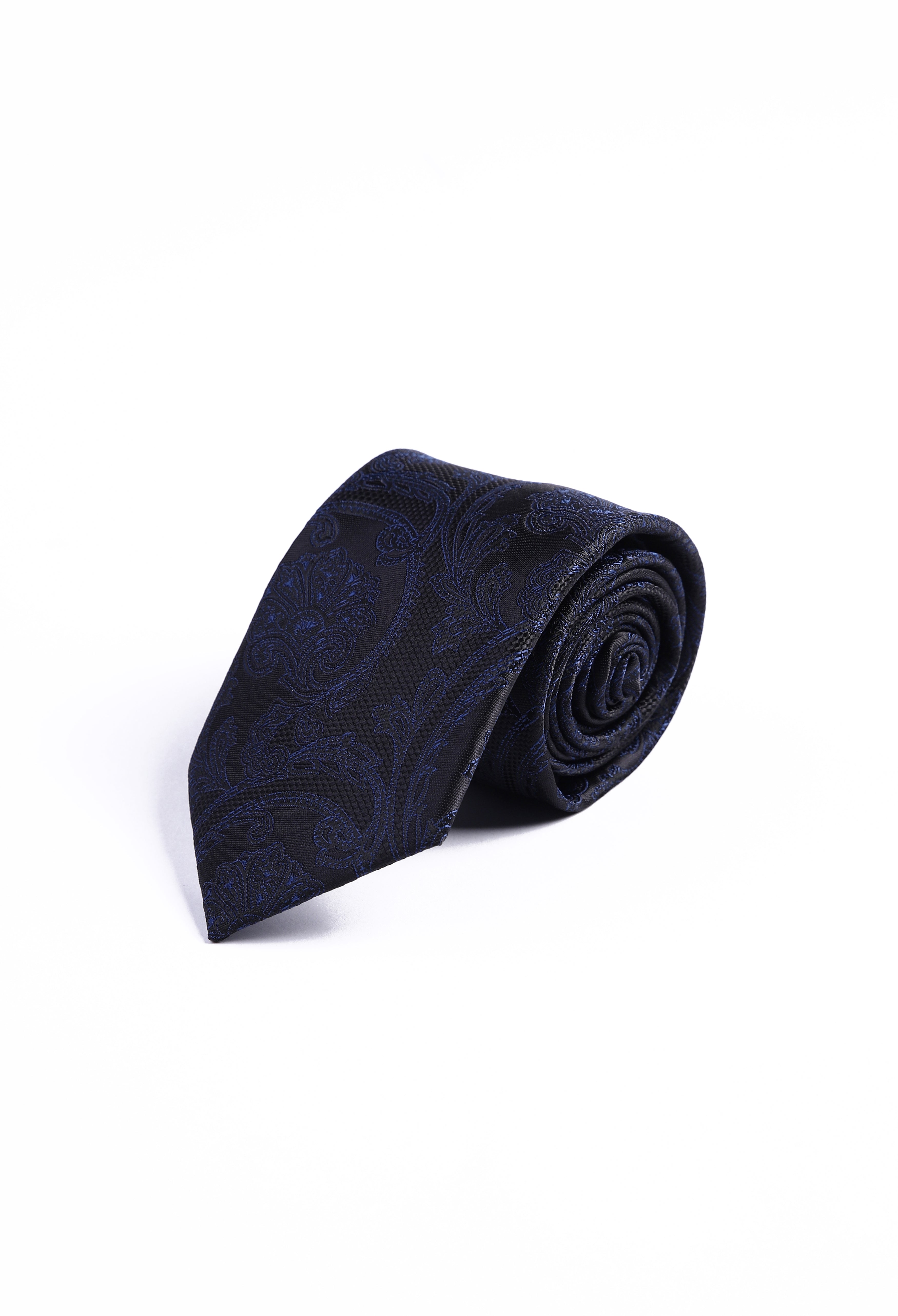 Oxford Blue Paisley Tie (TIE-000023)