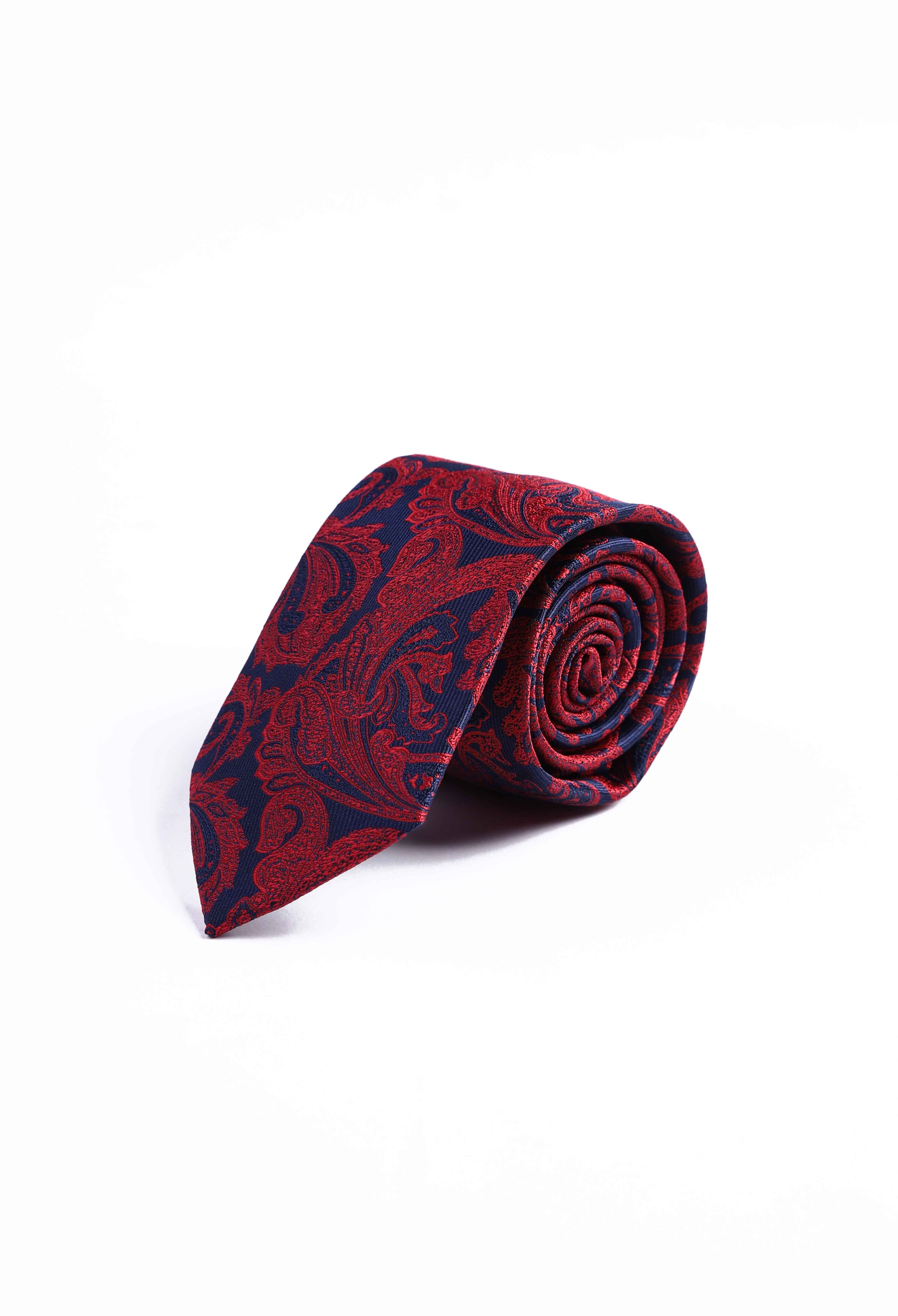 Royal Blue Floral Tie