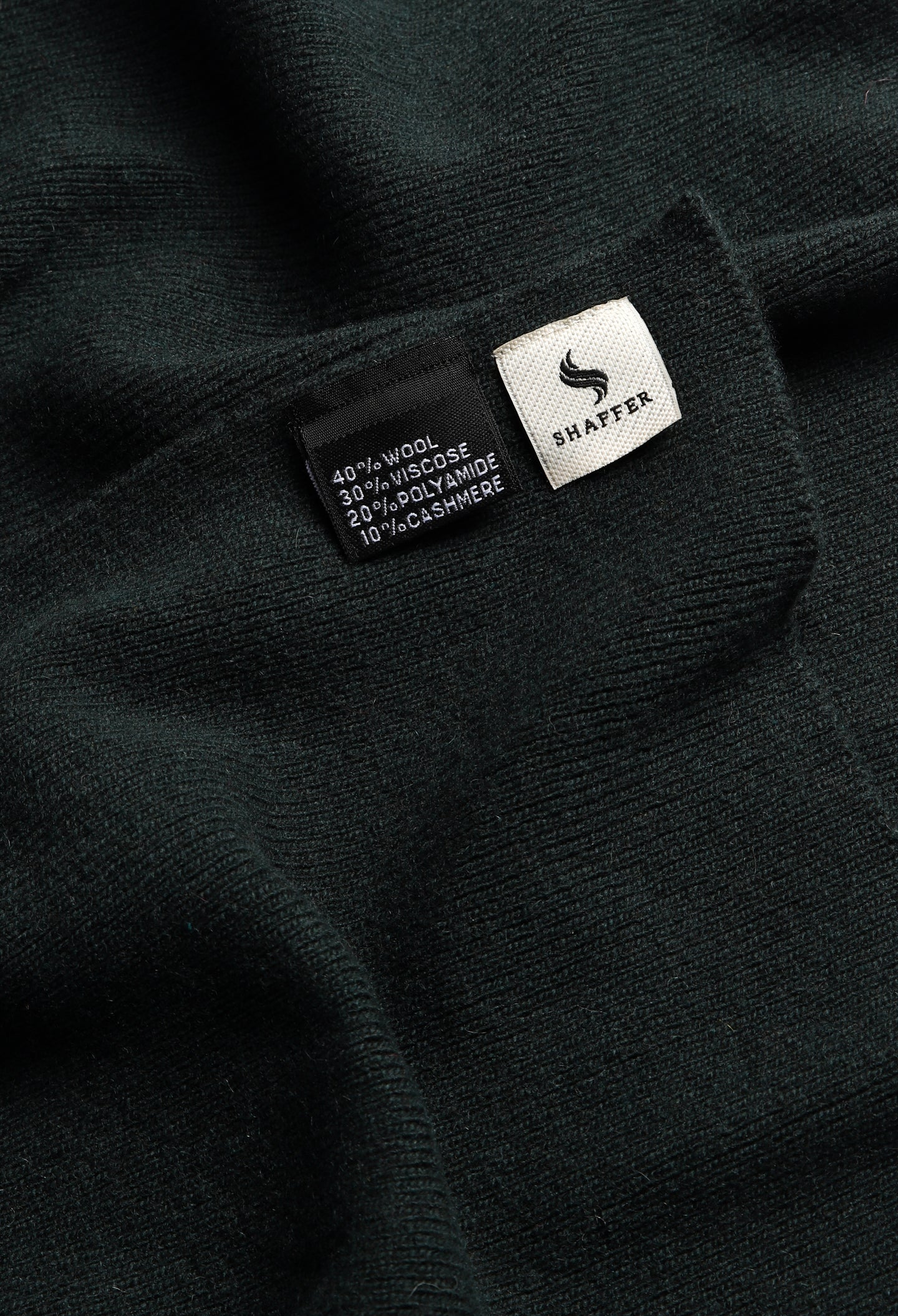 Dark Green Woolen Muffler
