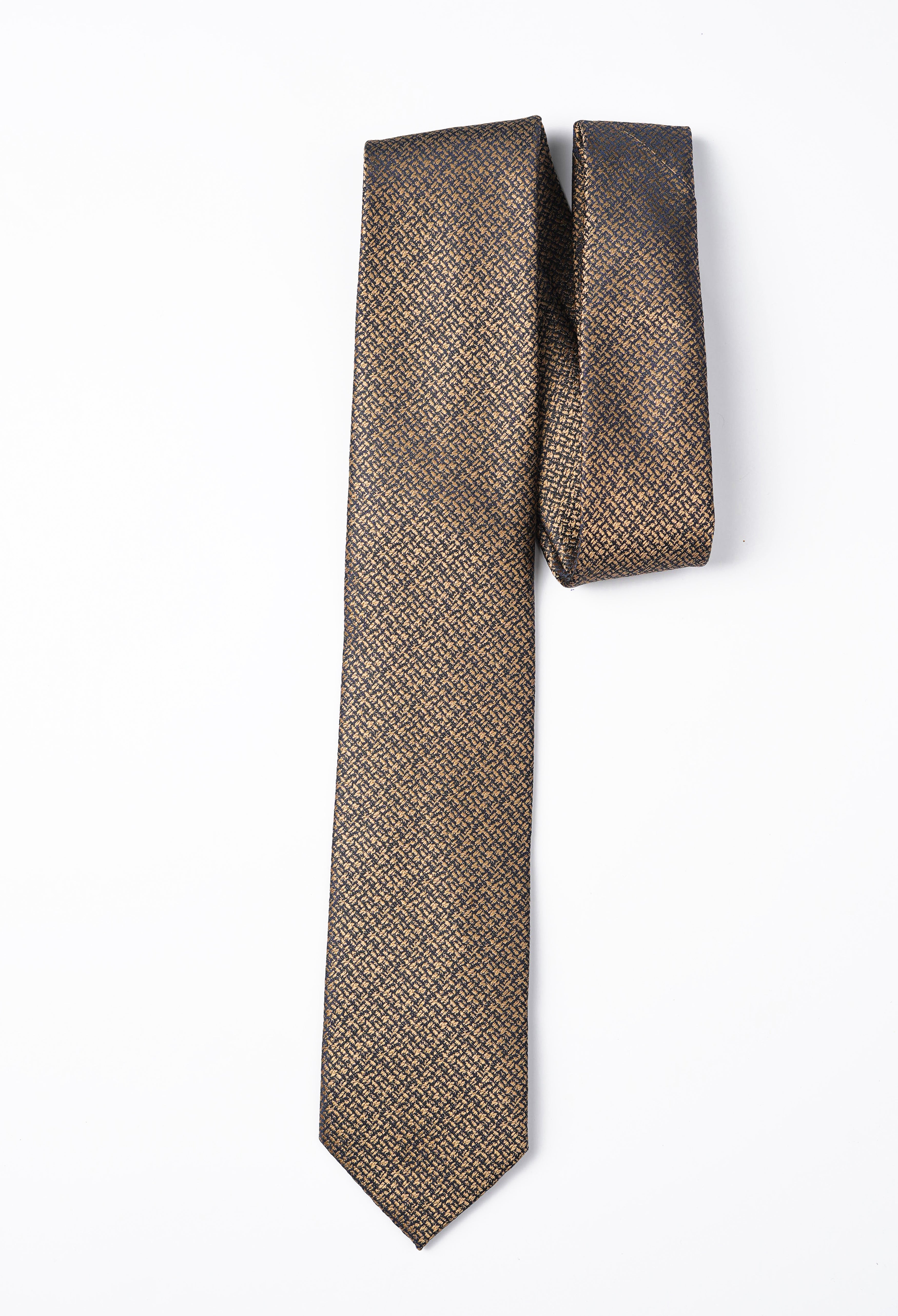 Mari Gold Texture Tie