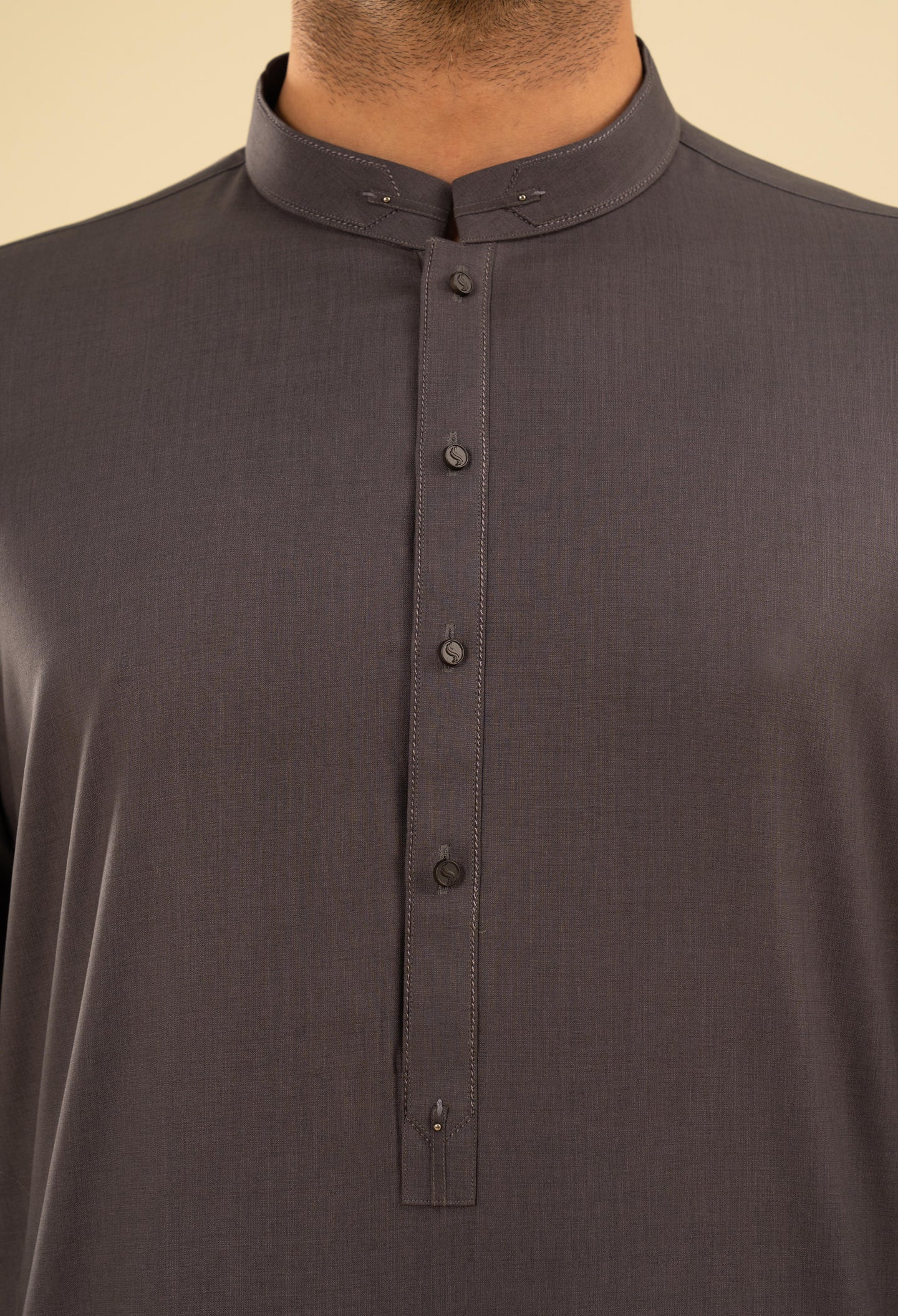 Met Purple Detailing Kameez Shalwar