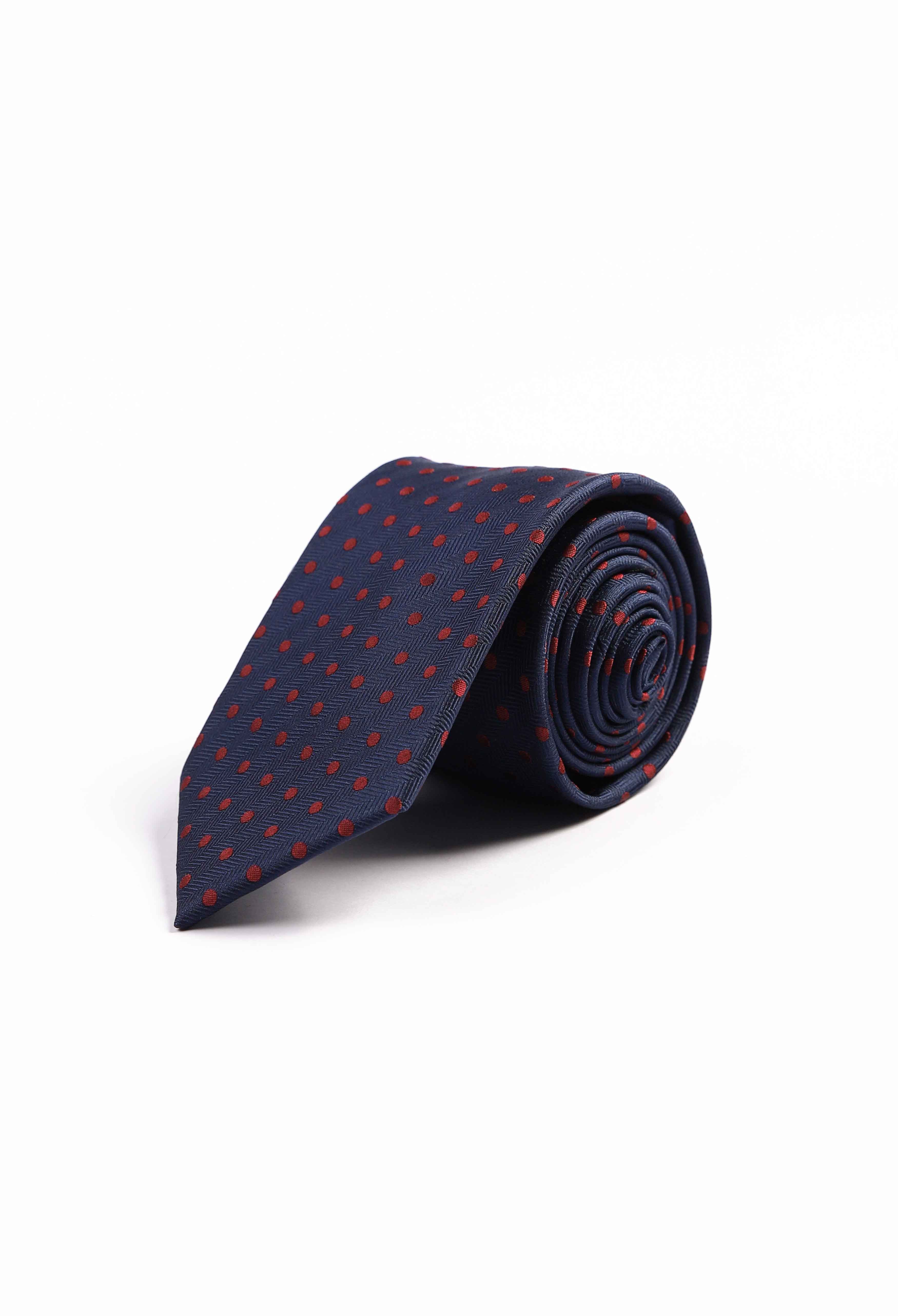 England Blue Doted Tie