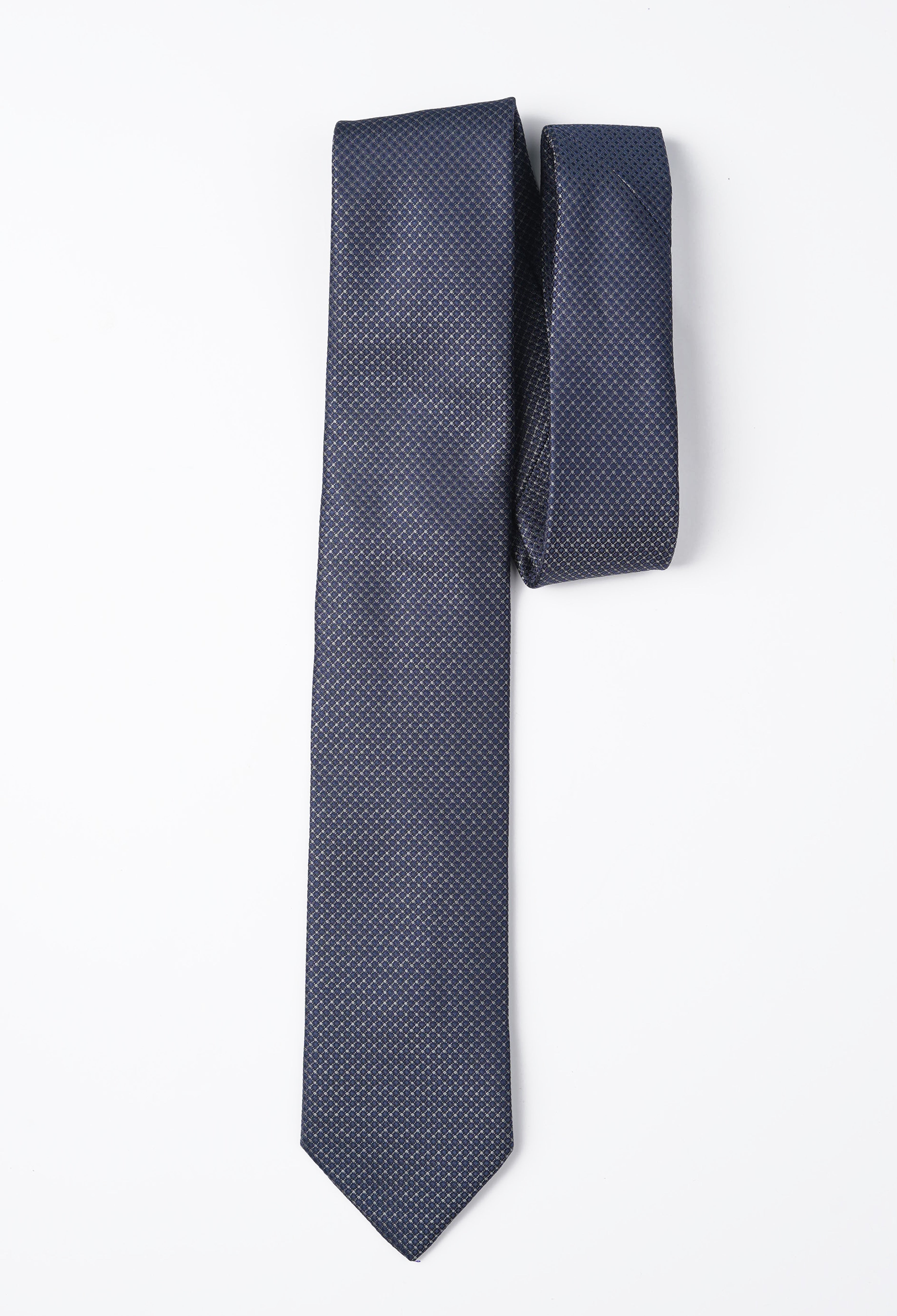 Deep Blue Texture Tie