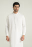 Egg White Blended Kameez Shalwar