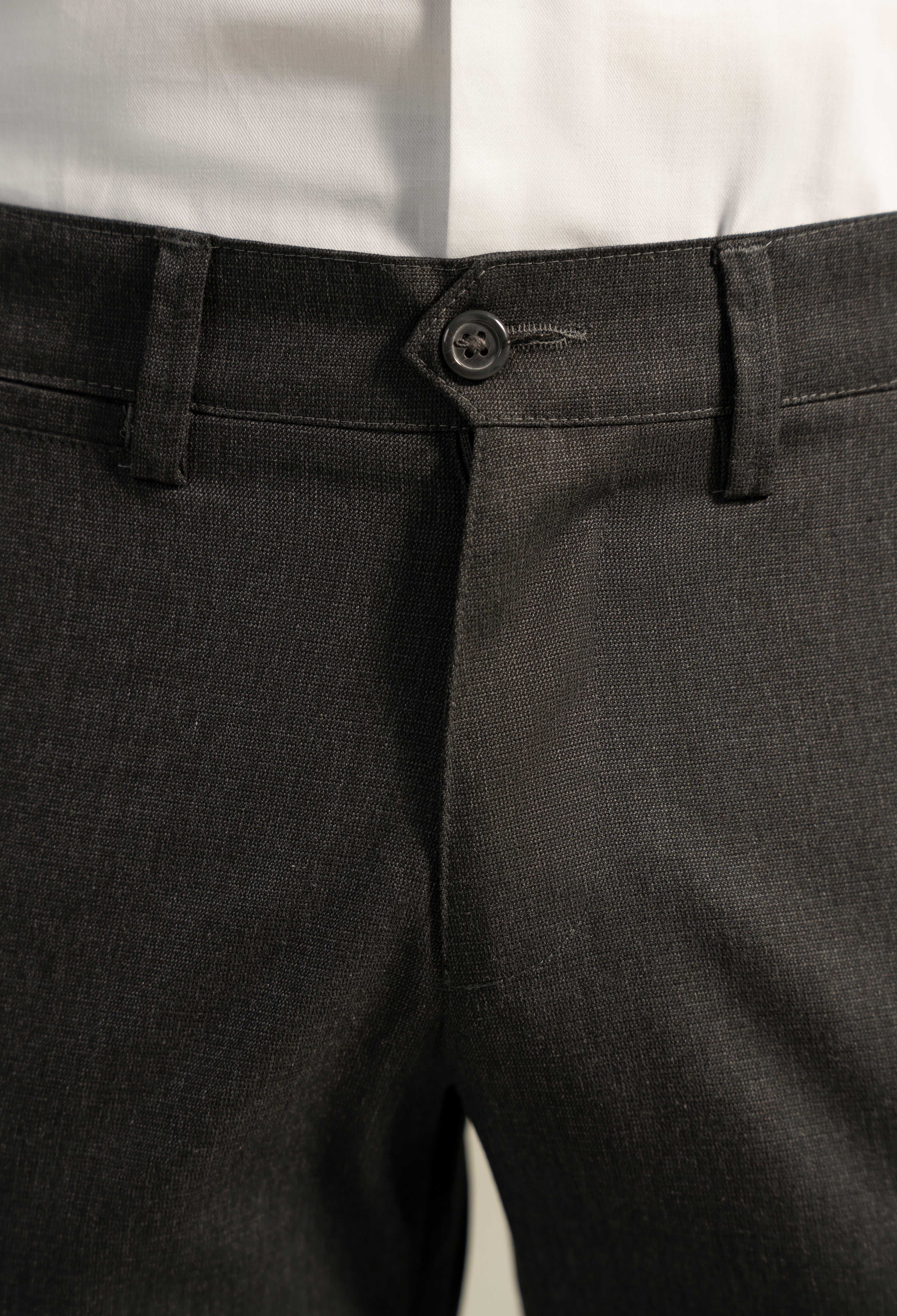 L/Grey Lycra Dress Pant