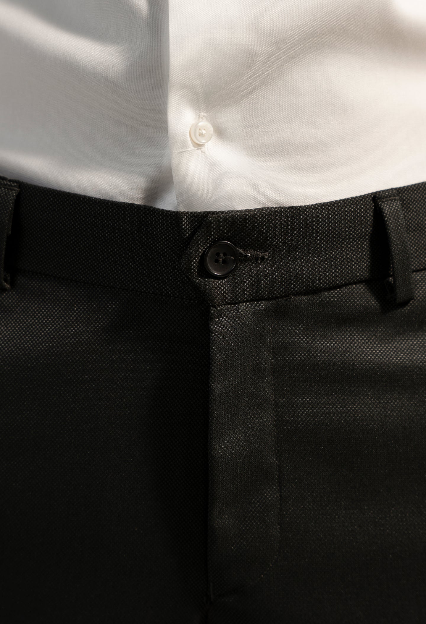 Black Lycra Dress Pant