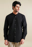 Raisan Black Oxford Shirt