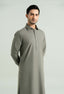 Sand Grey Detailing Kameez Shalwar