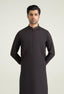 Dark Maroon Blended Kameez Shalwar