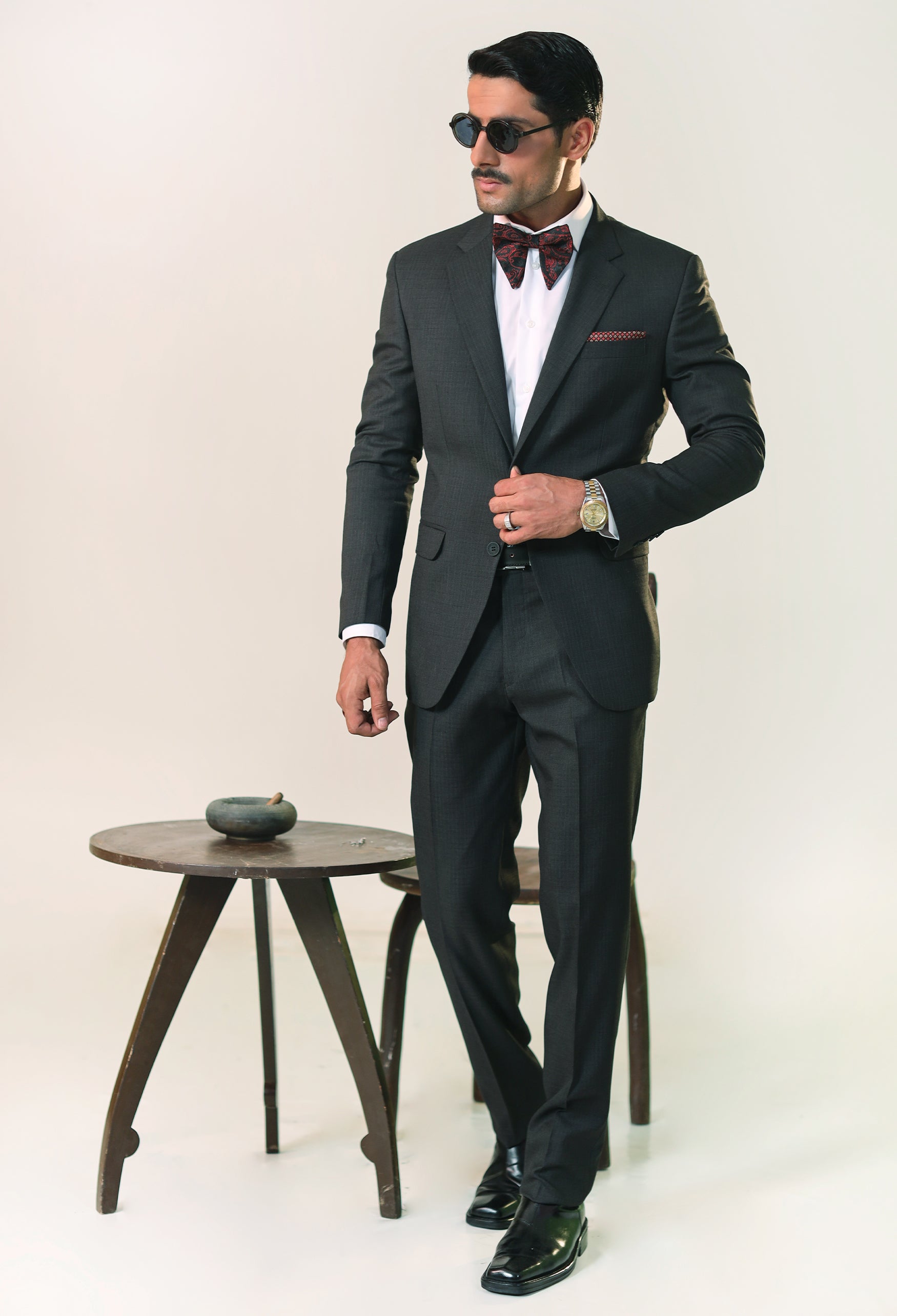 Jade Black Two Piece Suit (CP-000019)