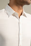 Chiffon White Twill Formal Shirt