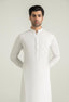 Egg White Blended Kameez Shalwar