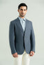 Space Grey Linen Twill Blazer