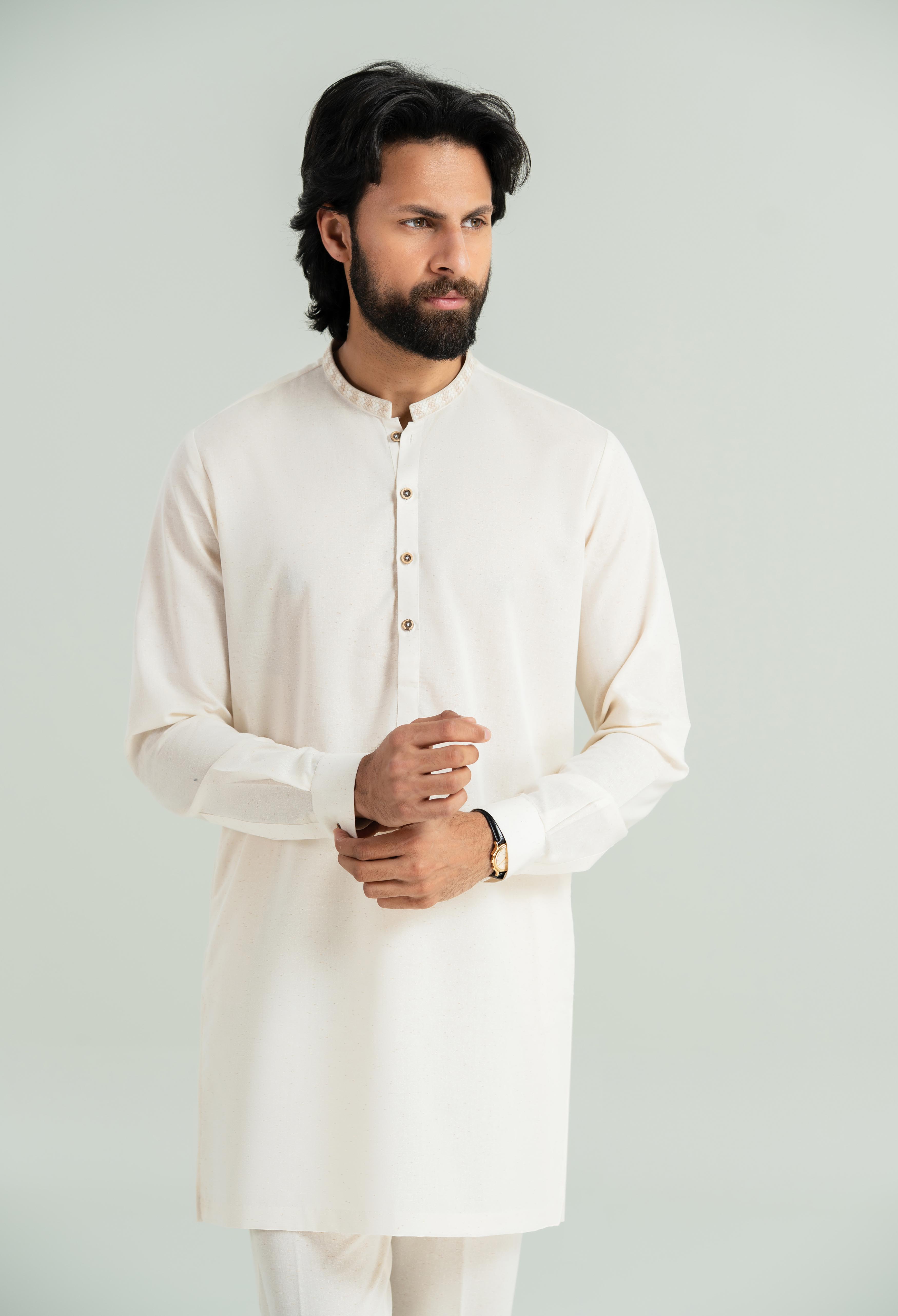 Creamy Beige Cotton Cord's Set