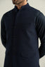 Cobalt Blue Waffle Knit Waistcoat