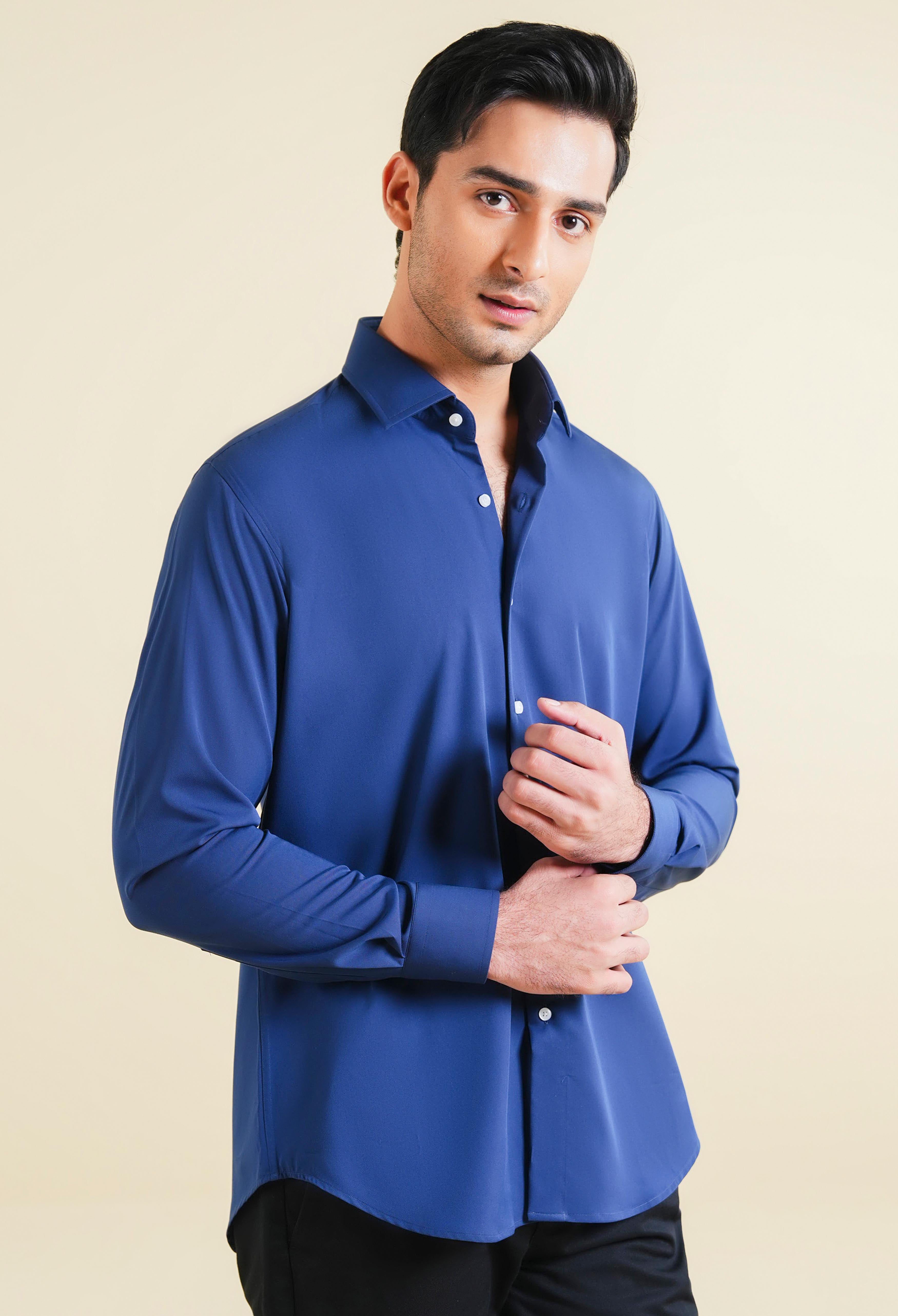 Oxford Blue Casual Shirt