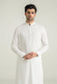 Egg White Blended Kameez Shalwar
