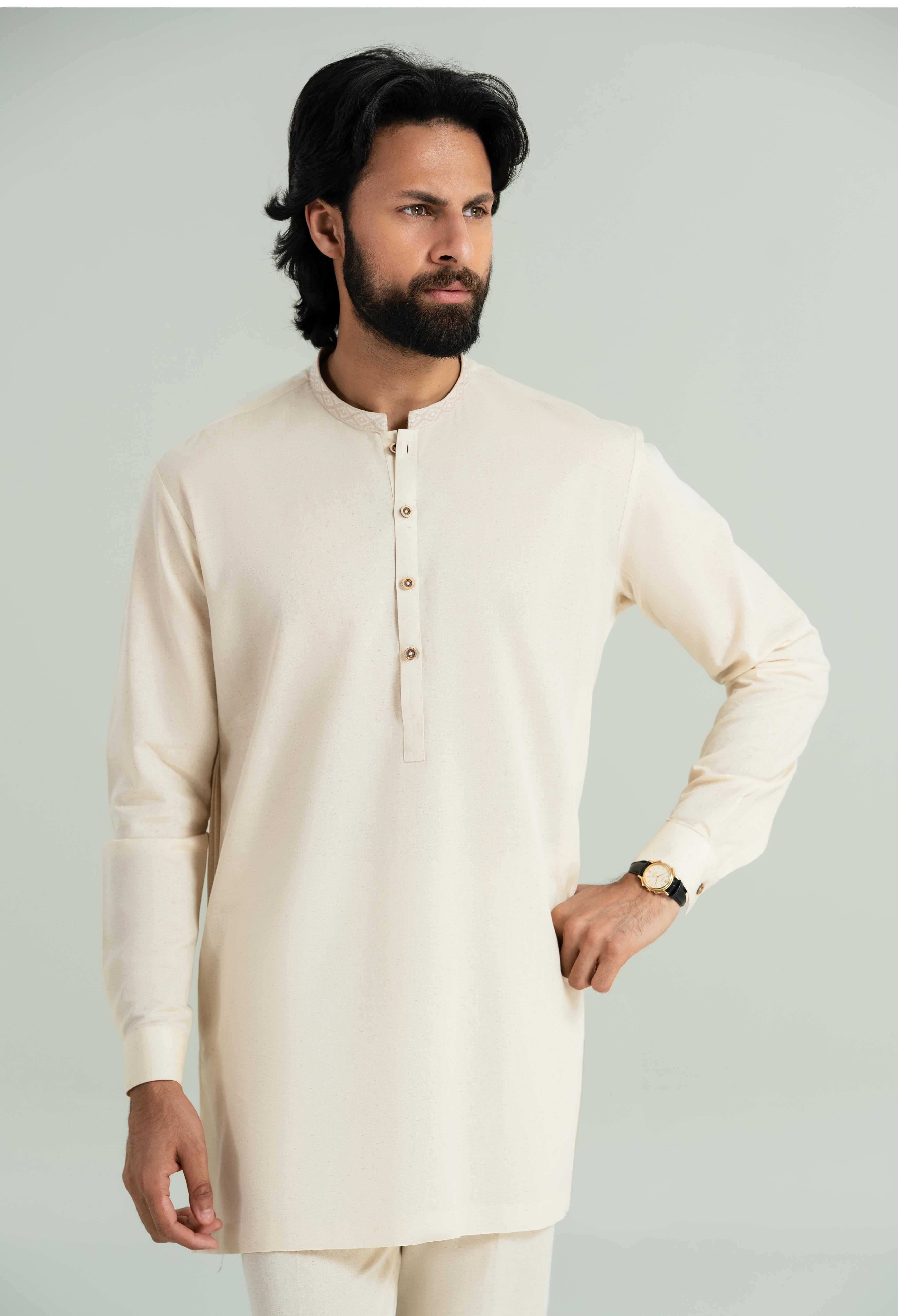 Creamy Off White Cotton Cord's Set