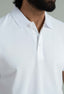 Chalk White Basic Polo