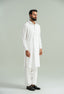 Off White Detailing Kameez Shalwar